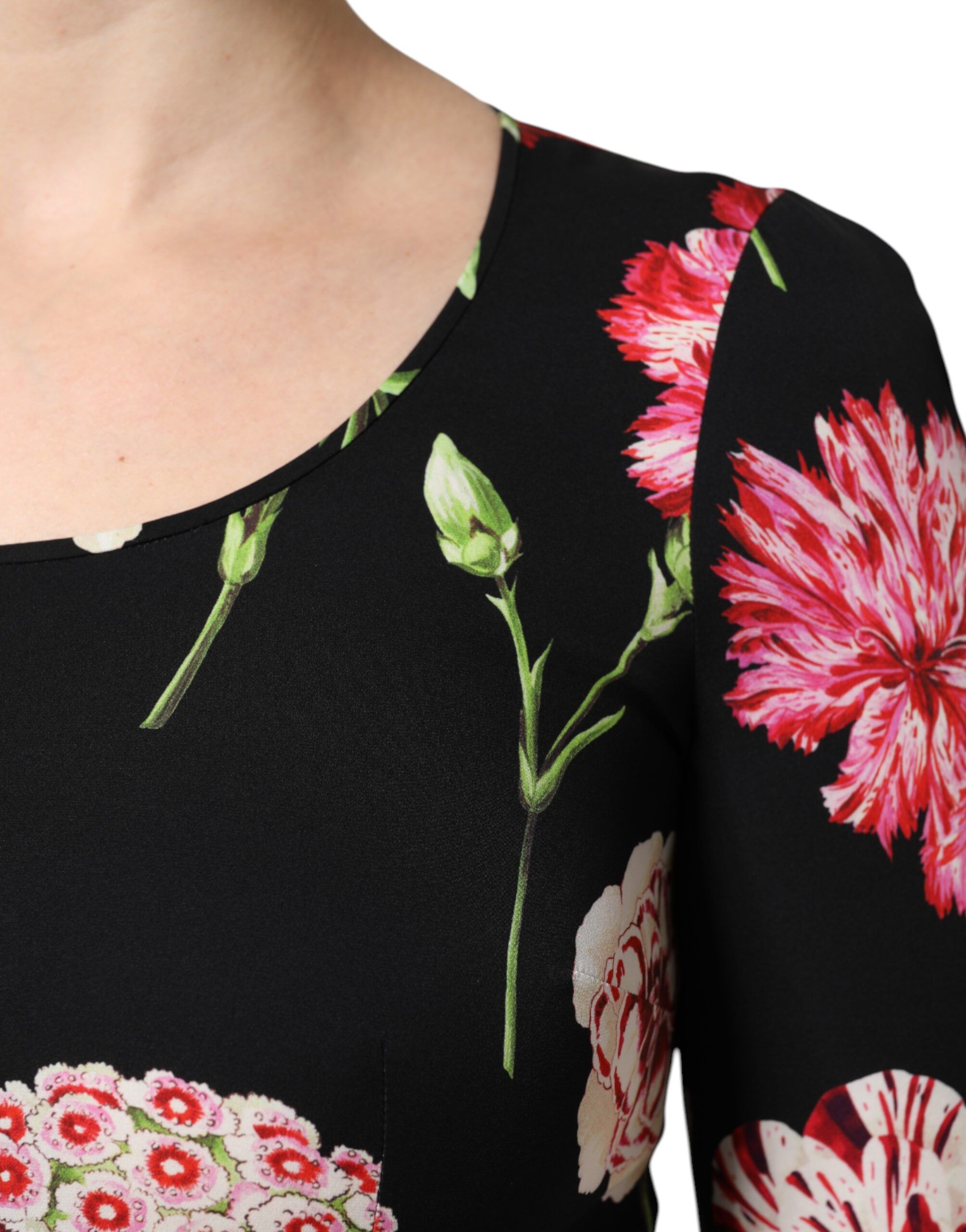 Floral Long Sleeve Women Blouse Women's Top - Dolce & Gabbana - Modalova