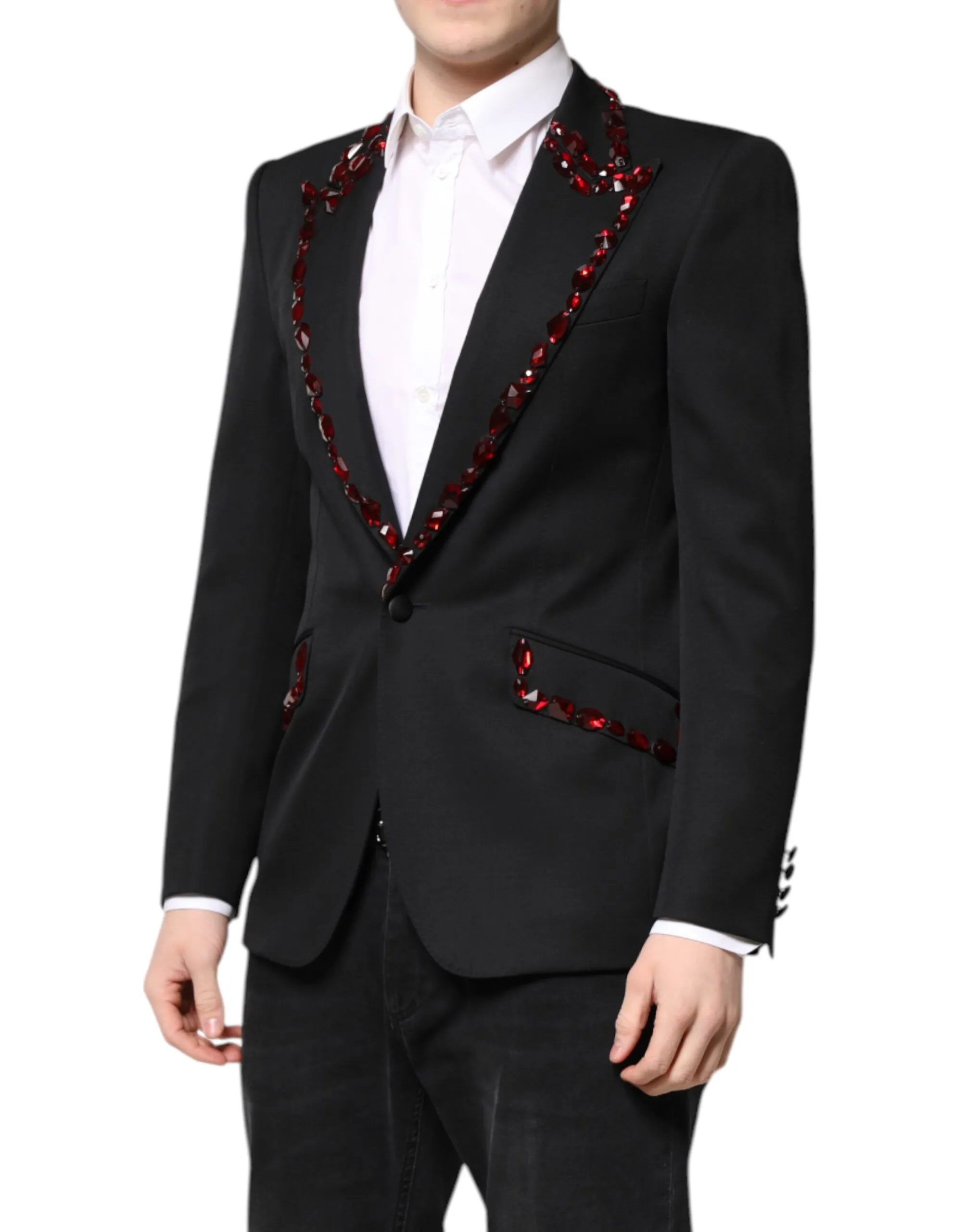 SICILIA CrystalEmbellished Coat Men's Blazer - Dolce & Gabbana - Modalova