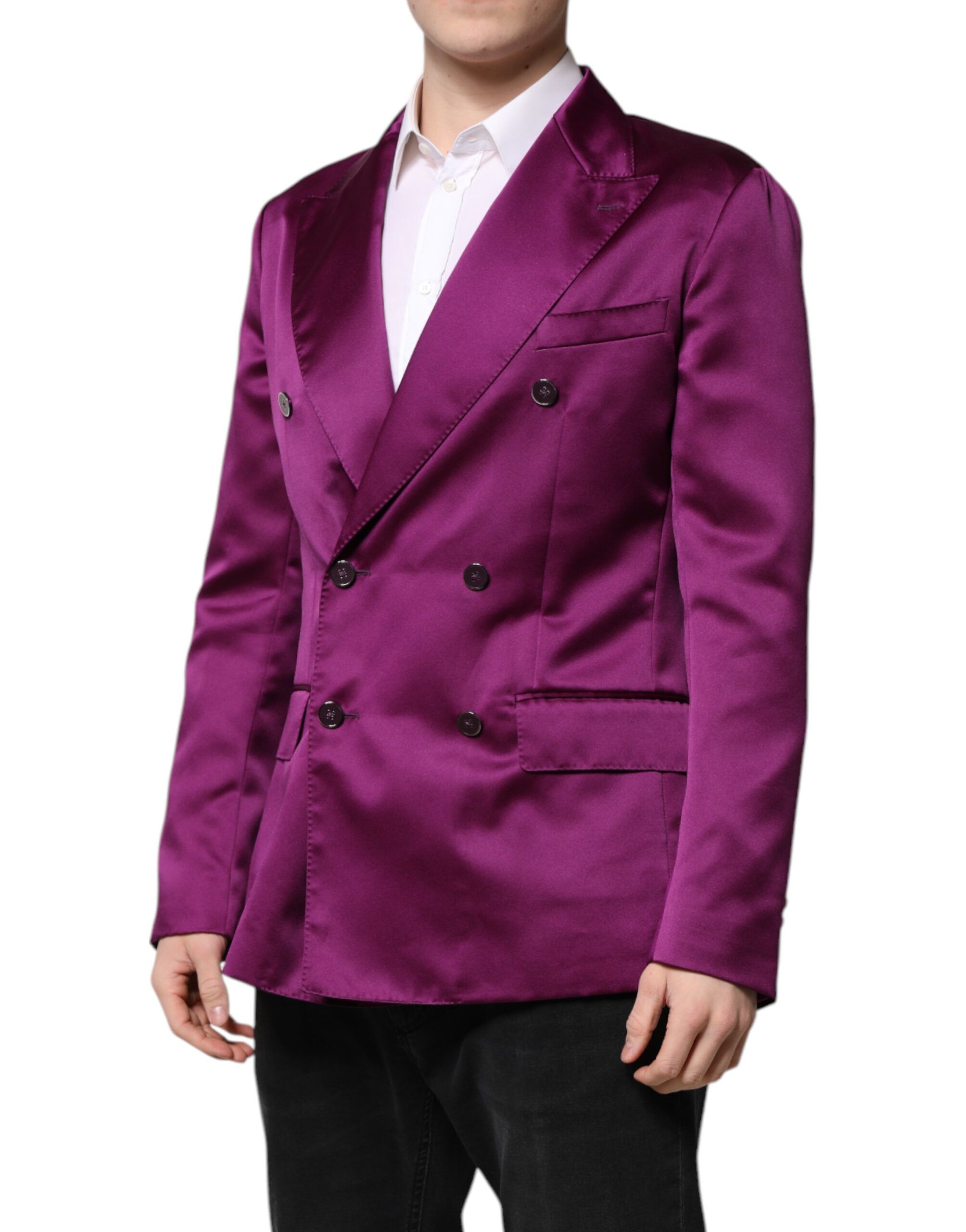 Double Breasted Men Suit Coat Men's Blazer - Dolce & Gabbana - Modalova