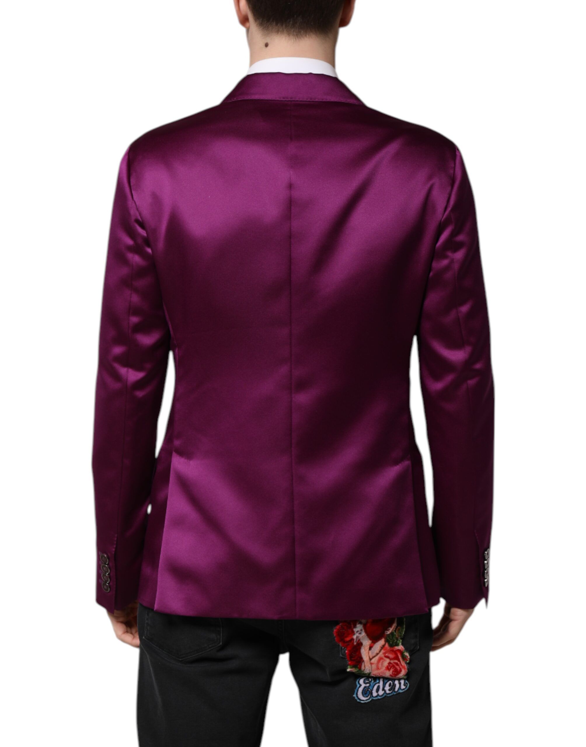 Double Breasted Men Suit Coat Men's Blazer - Dolce & Gabbana - Modalova