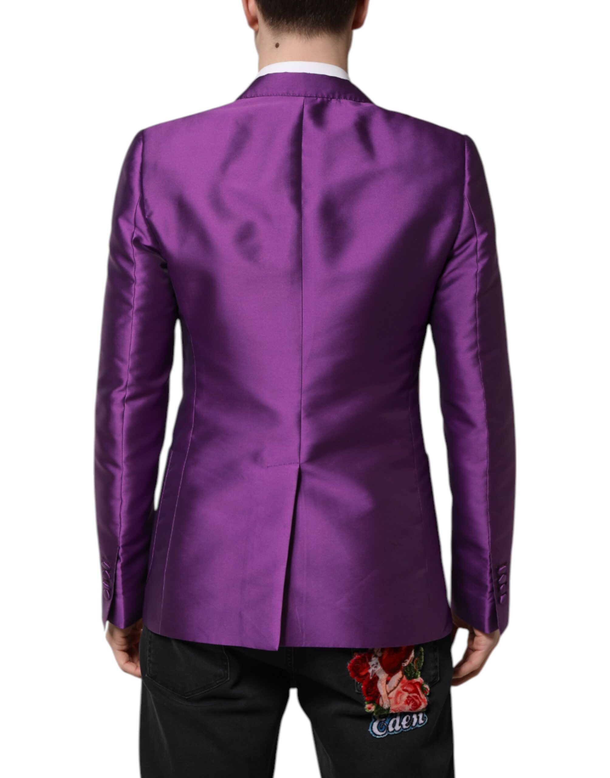Double Breasted Men Suit Coat Men's Blazer - Dolce & Gabbana - Modalova