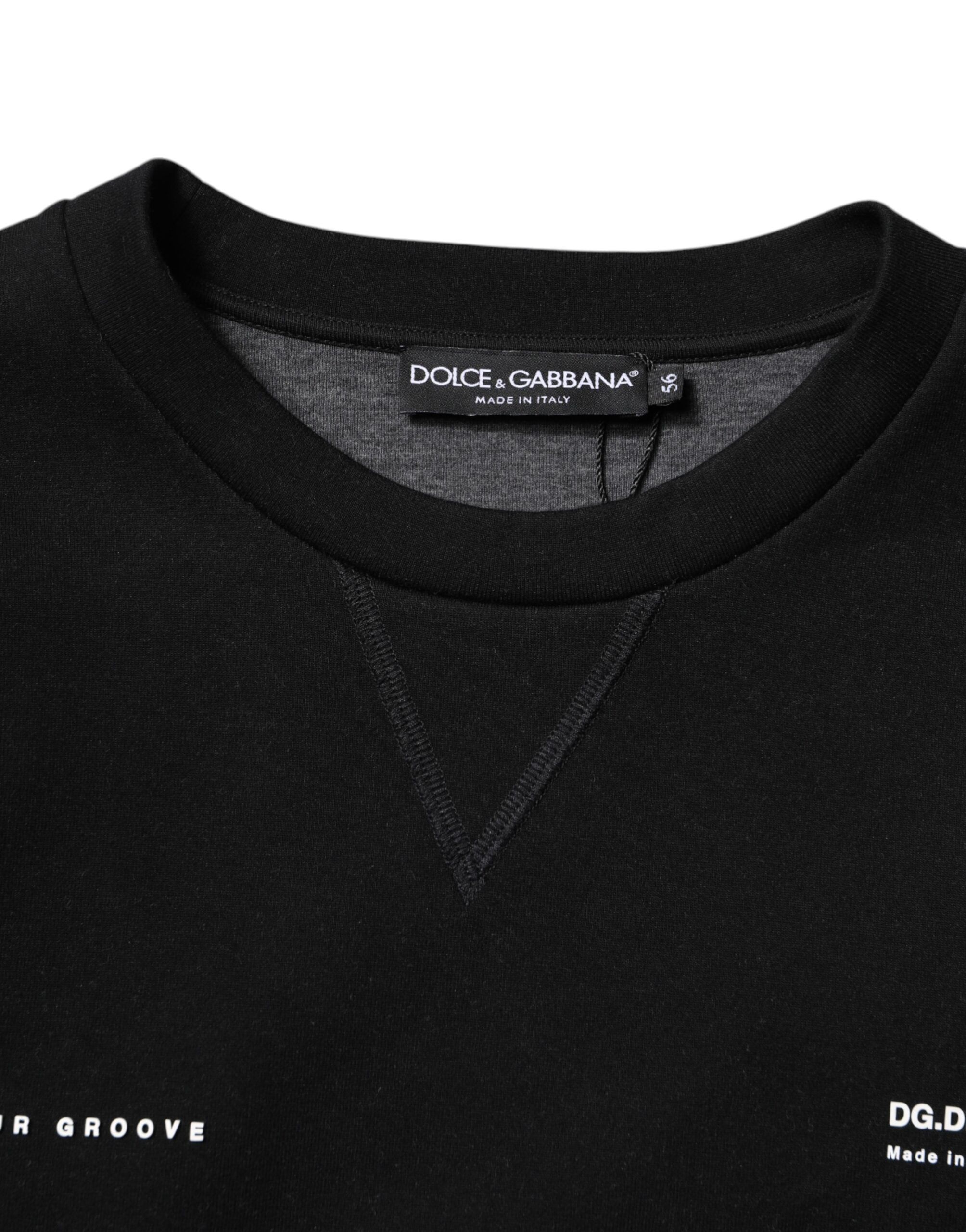 Cotton Logo Knitted Pullover Men's Sweater - Dolce & Gabbana - Modalova