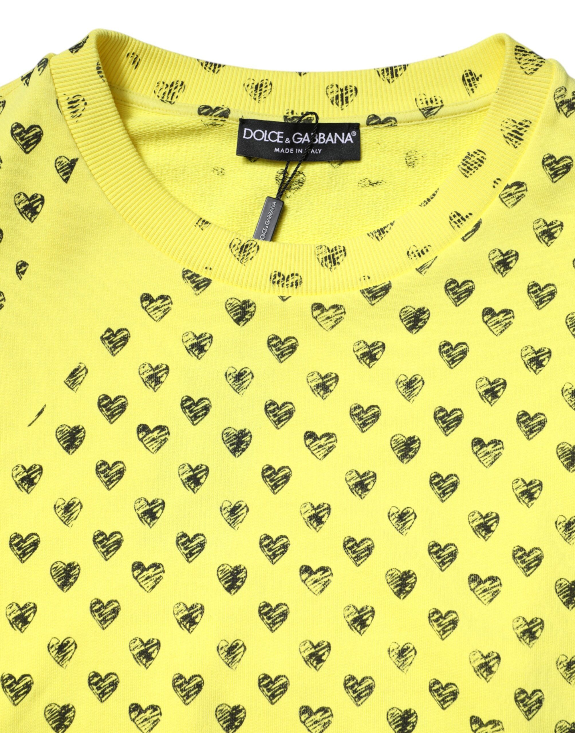 Heart Crew Neck Men Pullover Men's Sweater (Pre-Owned) - Dolce & Gabbana - Modalova