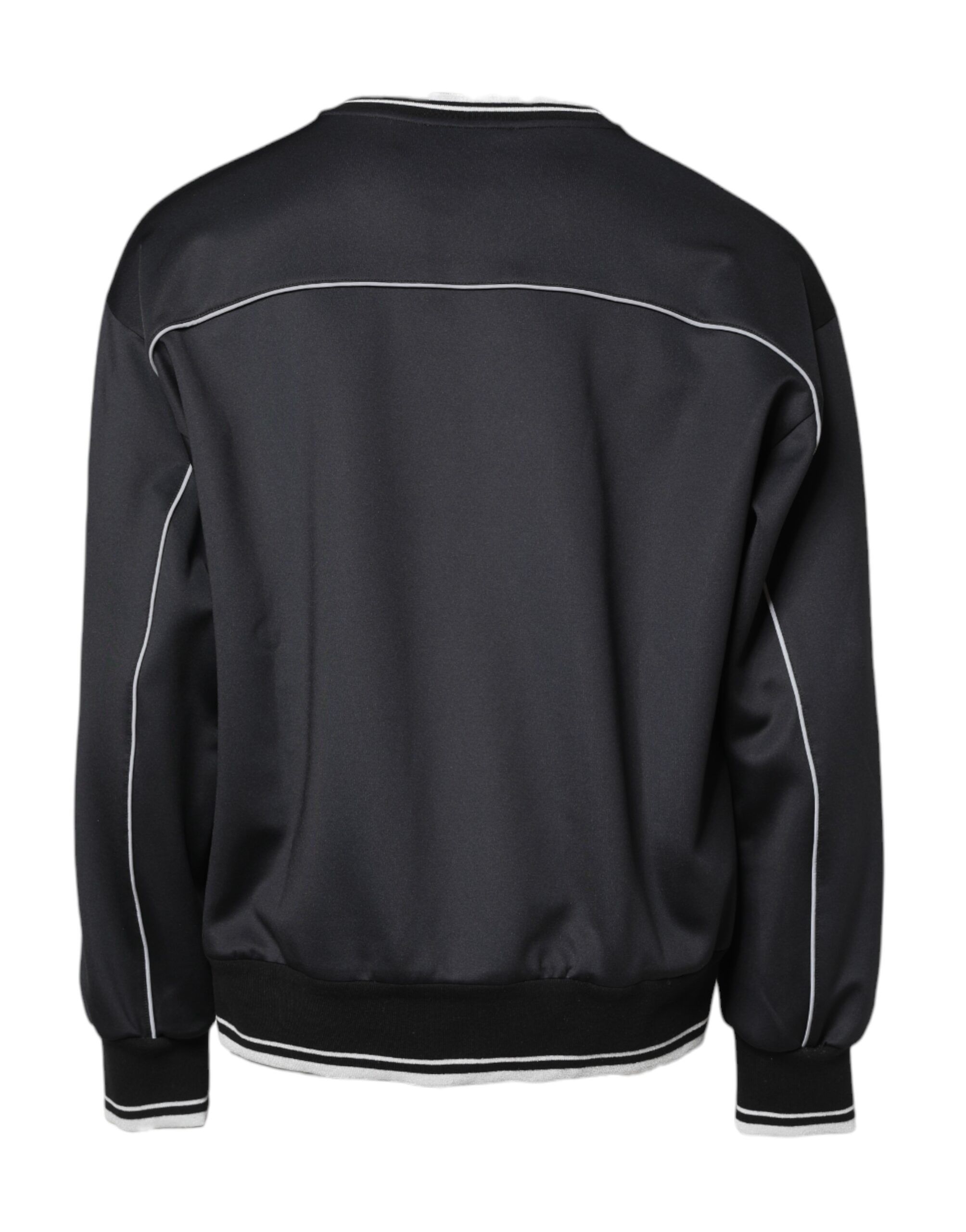 Logo Polyester Crew Neck Men Pullover Men's Sweater - Dolce & Gabbana - Modalova