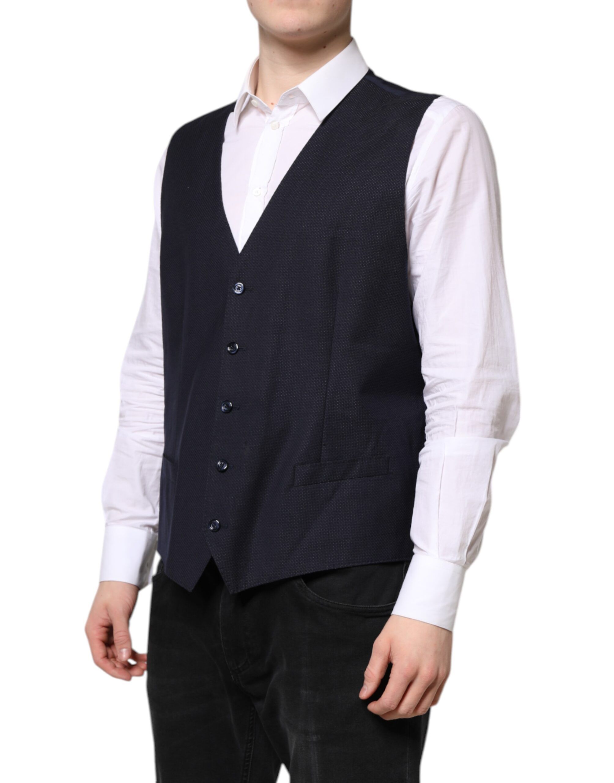 Wool Waistcoat Dress Formal Men's Vest (Pre-Owned) - Dolce & Gabbana - Modalova