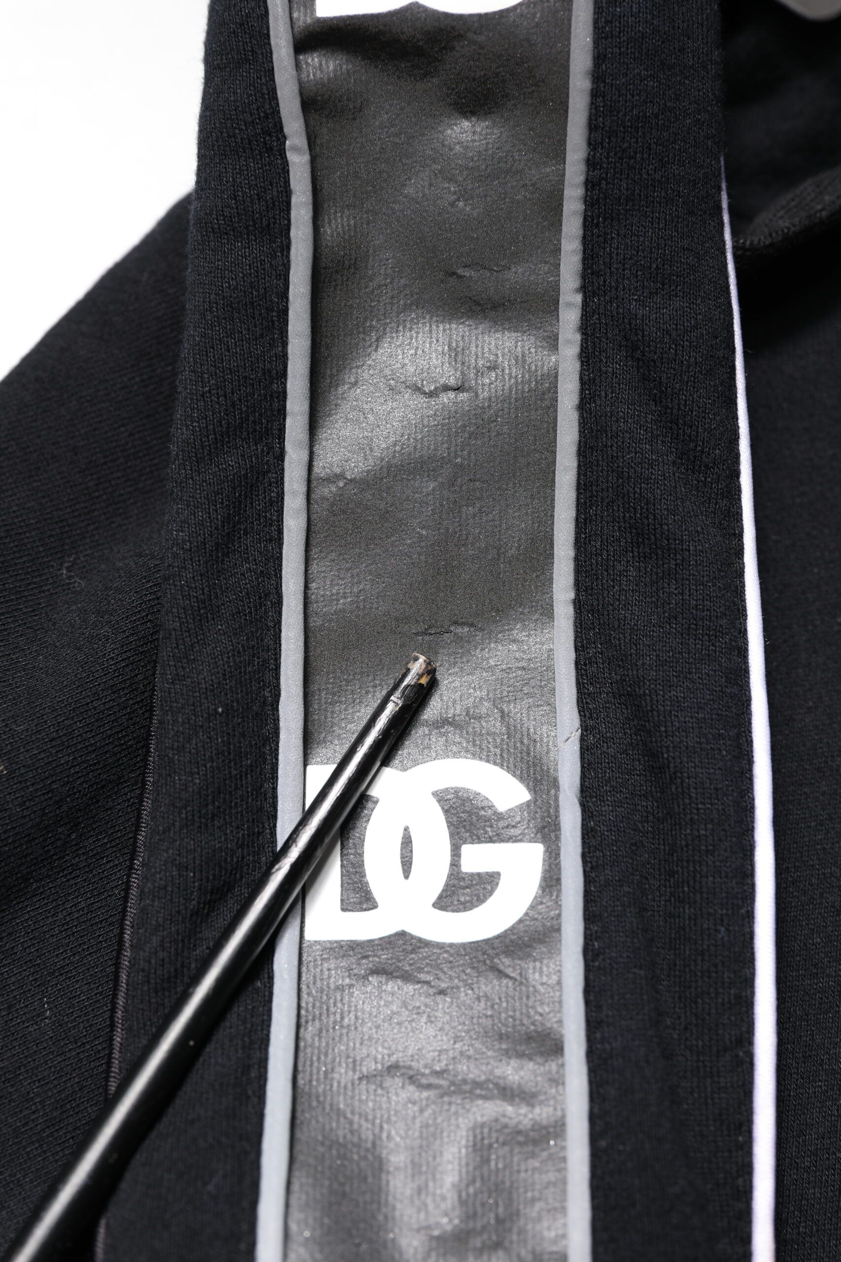 Cotton Logo Hooded Sweatshirt Men's Sweater - Dolce & Gabbana - Modalova