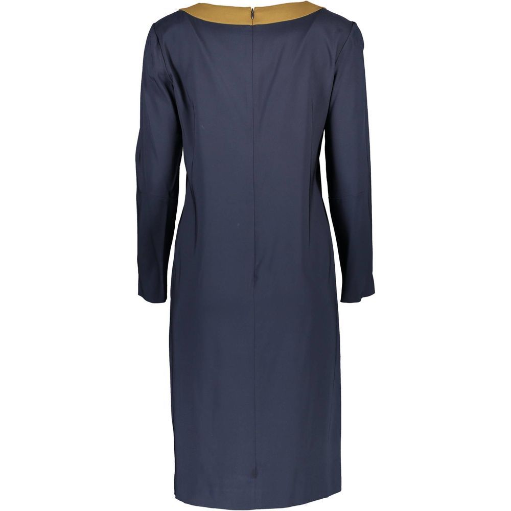Blu Viscosa Donna Women's Dress - Gant - Modalova