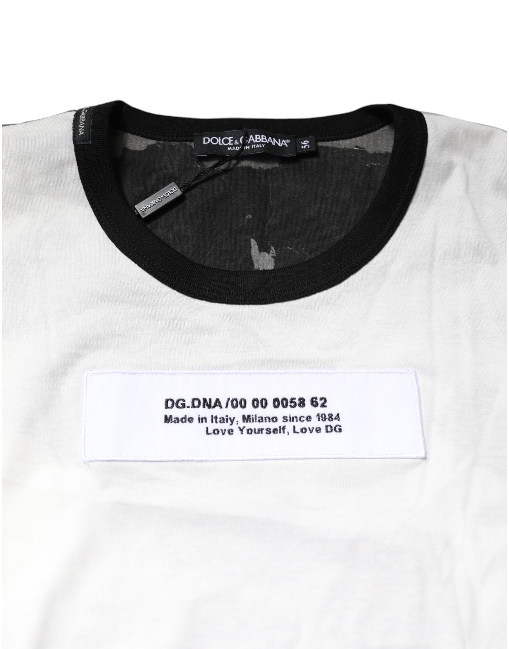 Camouflage Crew Neck Men's T-shirt - Dolce & Gabbana - Modalova