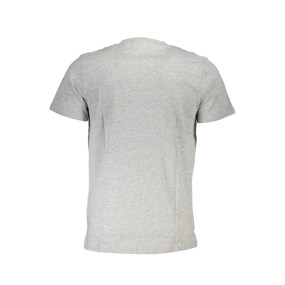 Grigio Cotton Men Men's T-Shirt - Cavalli Class - Modalova