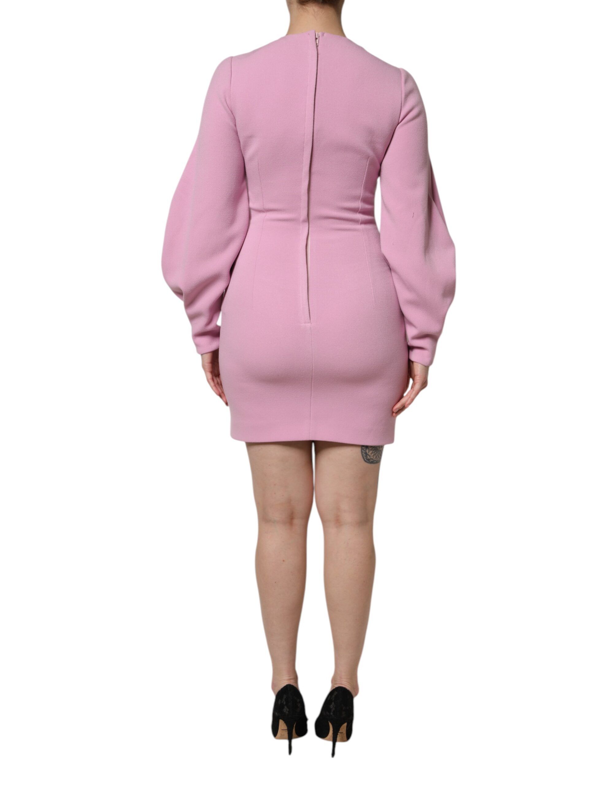 Polyester Long Sleeves Sheath Mini Women's Dress (Pre-Owned) - Dolce & Gabbana - Modalova