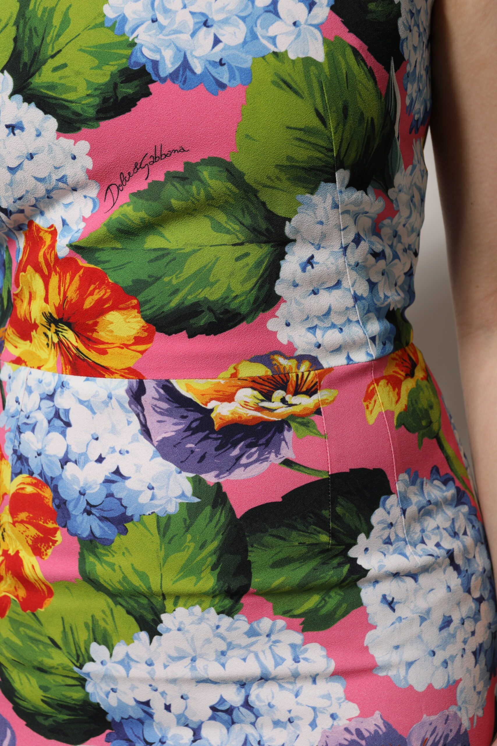 Floral Sleeveless Sheath Women's Dress - Dolce & Gabbana - Modalova