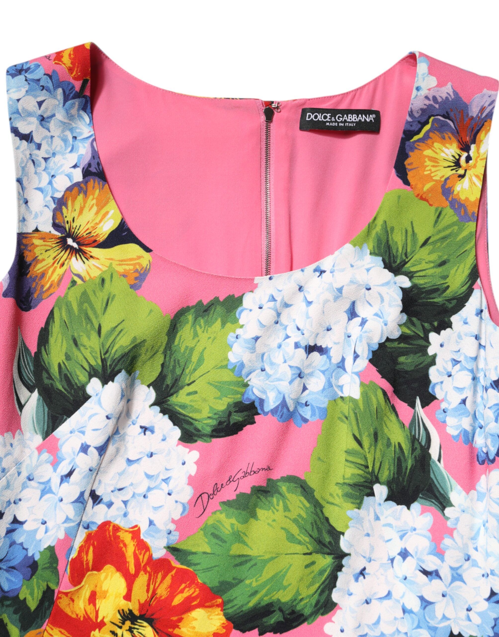 Floral Sleeveless Sheath Women's Dress - Dolce & Gabbana - Modalova