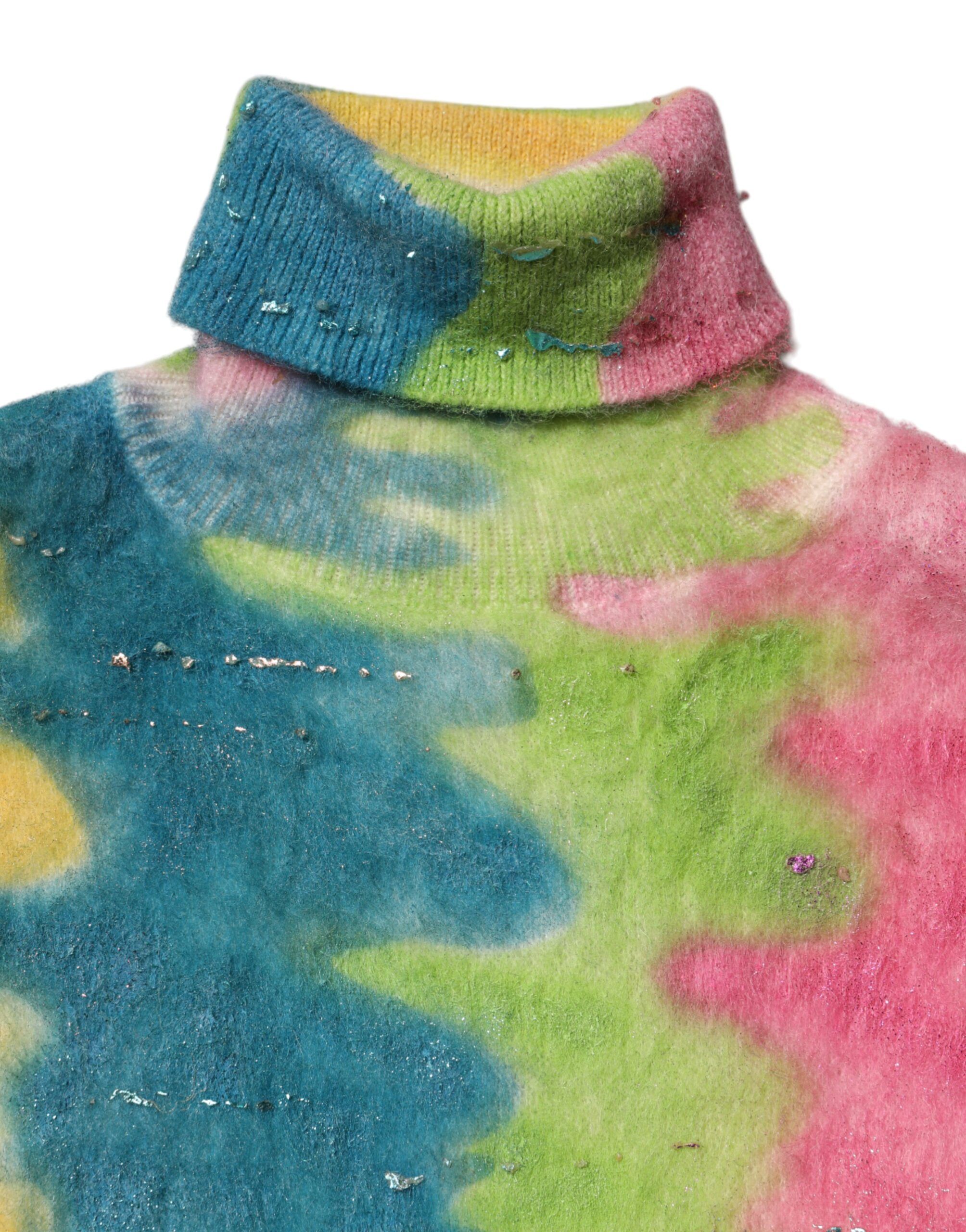 Mohair Turtleneck Pullover Women's Sweater - Dolce & Gabbana - Modalova