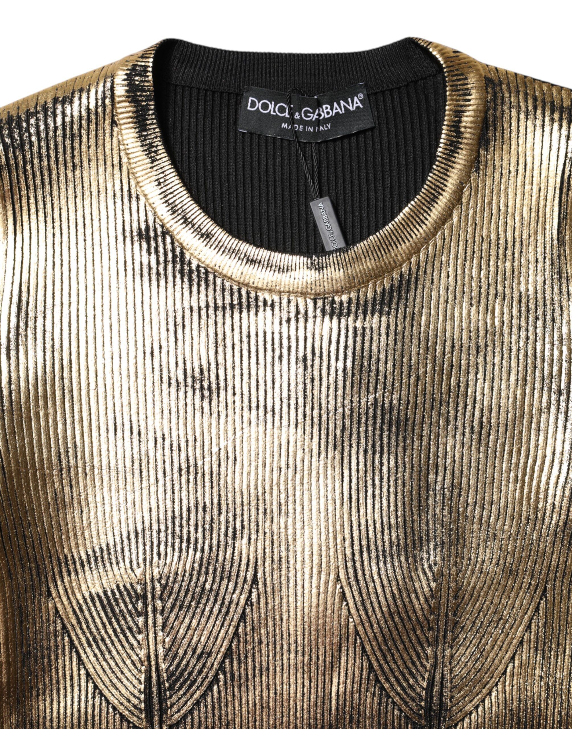 Round Neck Long Sleeve Pullover Women's Top - Dolce & Gabbana - Modalova