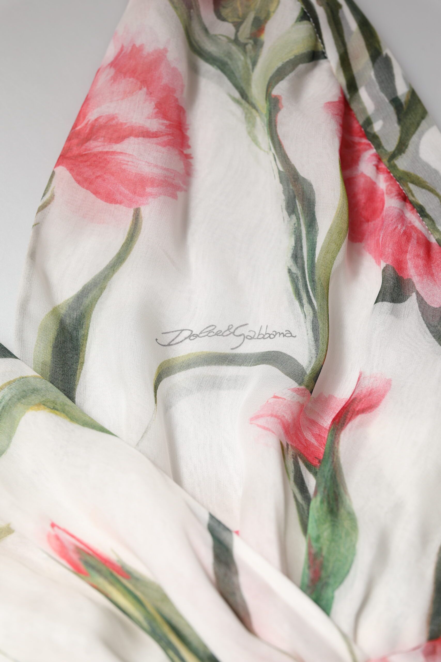 Floral Silk Halter A-line Maxi Women's Dress (Pre-Owned) - Dolce & Gabbana - Modalova