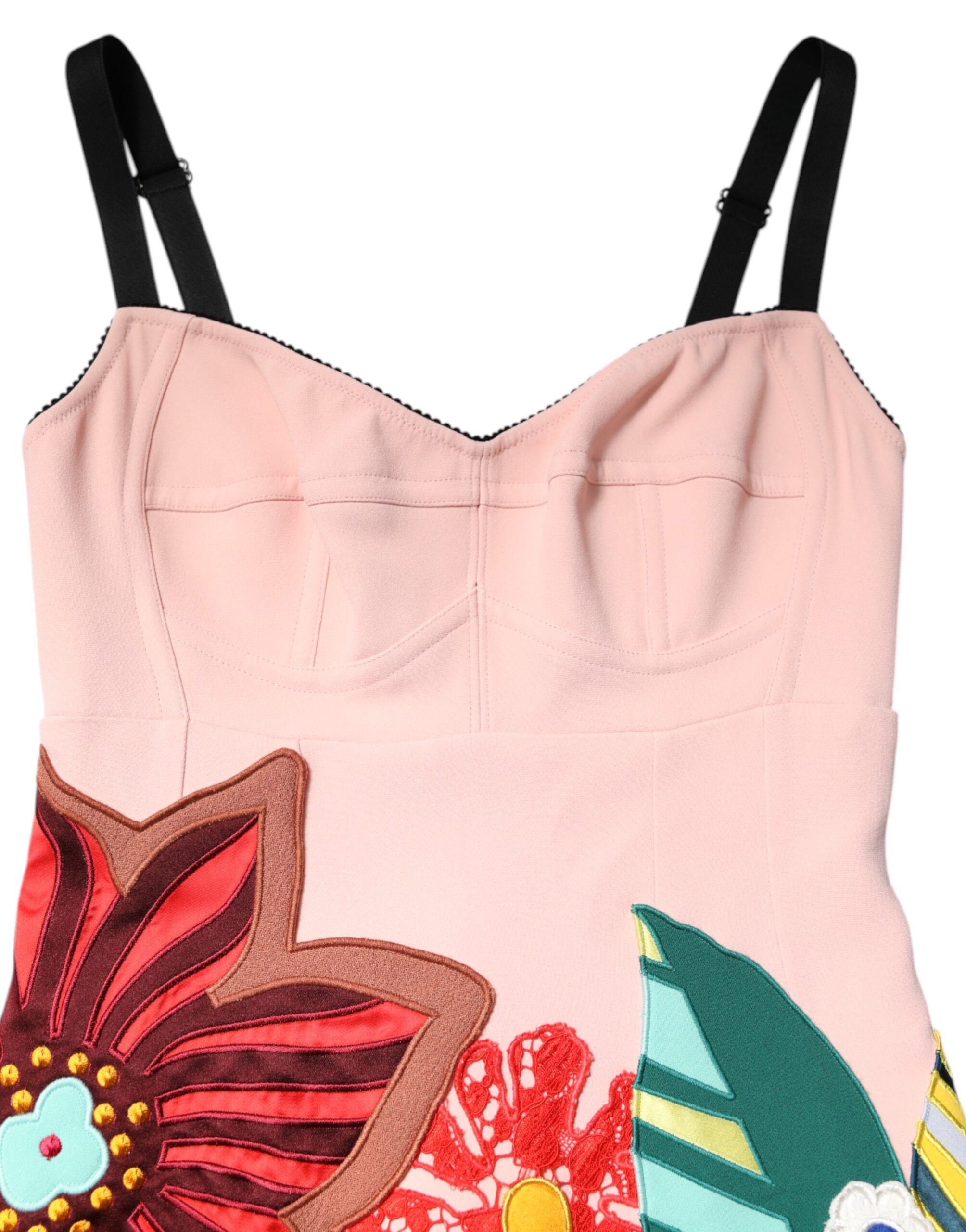 Floral Print Spaghetti Strap Mini Women's Dress - Dolce & Gabbana - Modalova