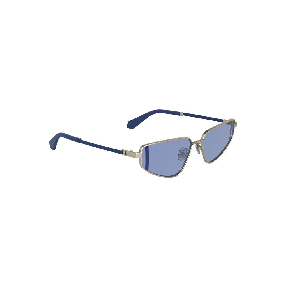 Argento Metal Women Women's Sunglasses - Calvin Klein - Modalova