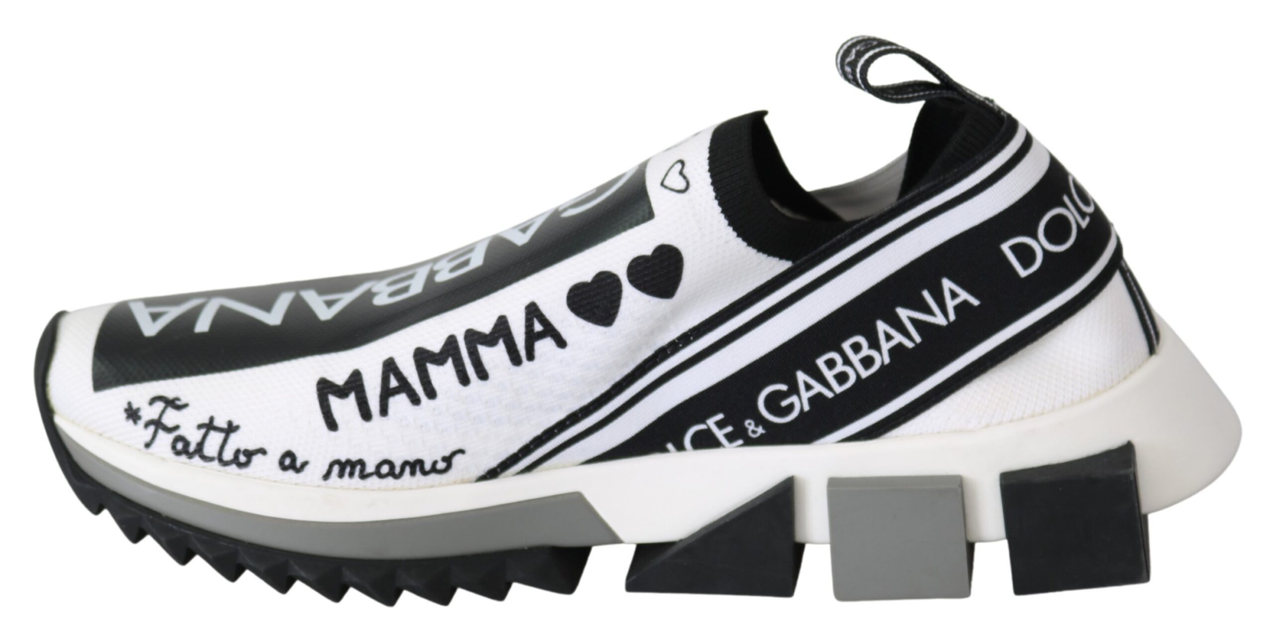 Black Slip On Sorrento Women's Sneakers (Pre-Owned) - Dolce & Gabbana - Modalova