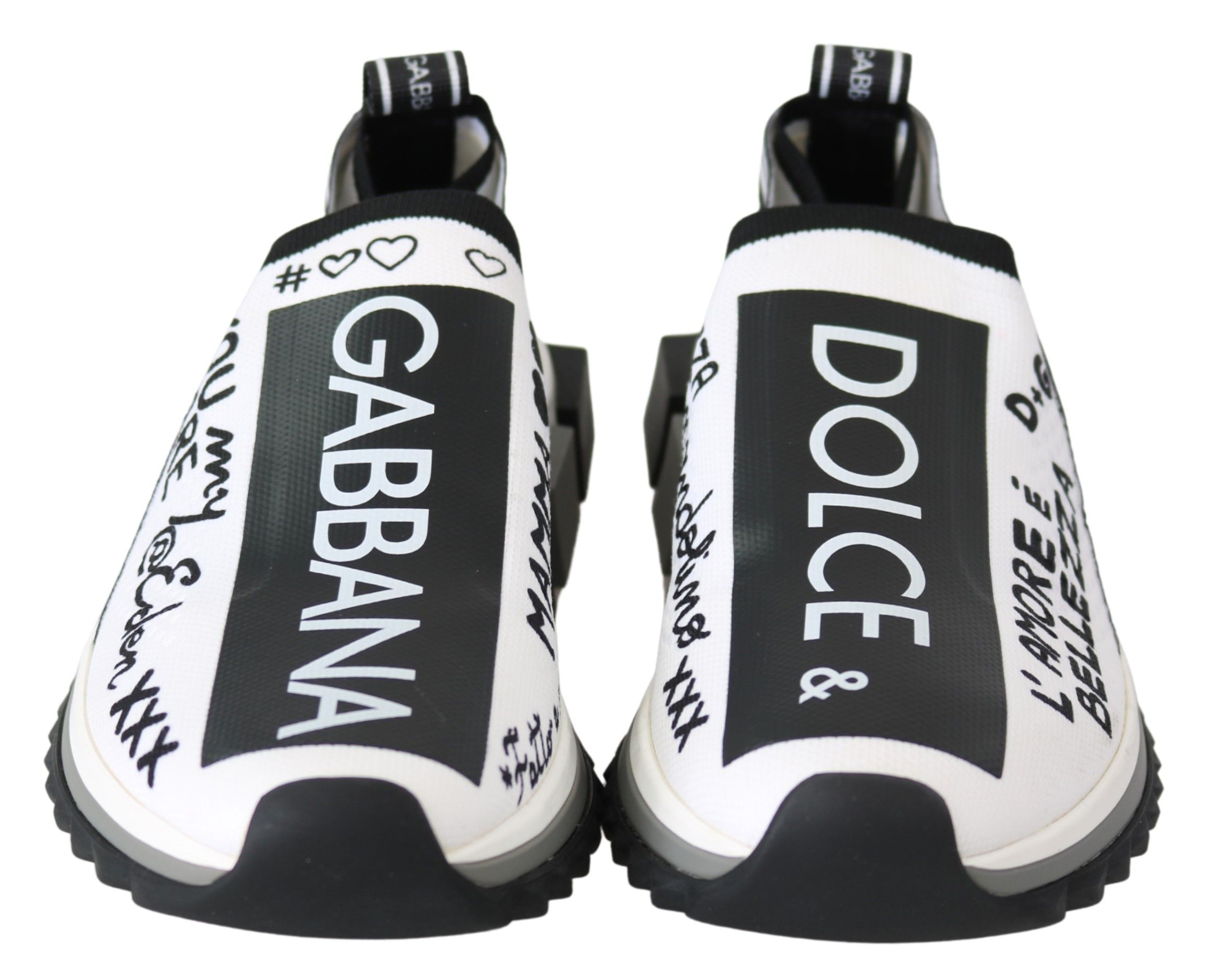 Black Slip On Sorrento Women's Sneakers (Pre-Owned) - Dolce & Gabbana - Modalova