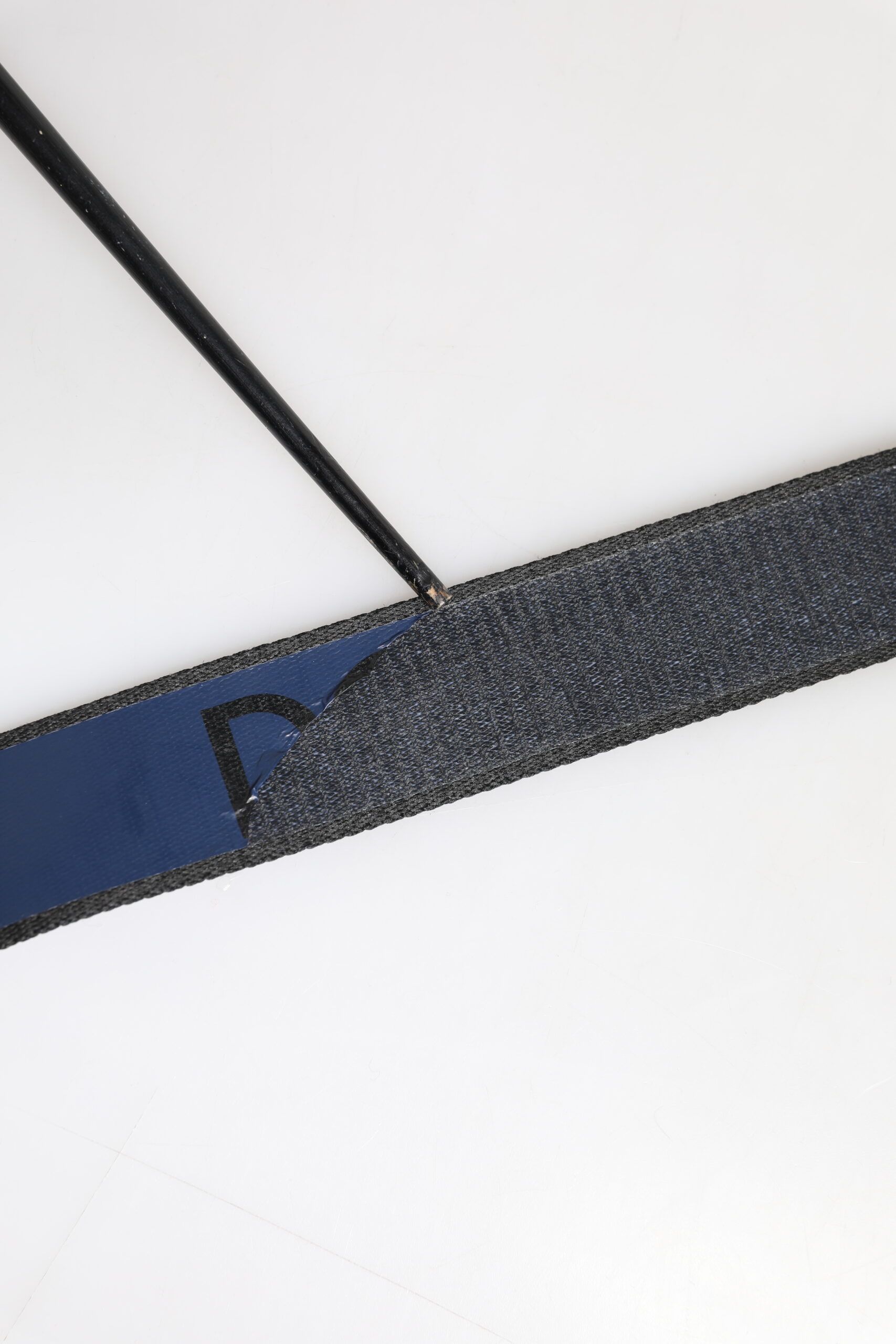 Black Blue DG Logo Silver Metal Buckle Men's Belt (Pre-Owned) - Dolce & Gabbana - Modalova
