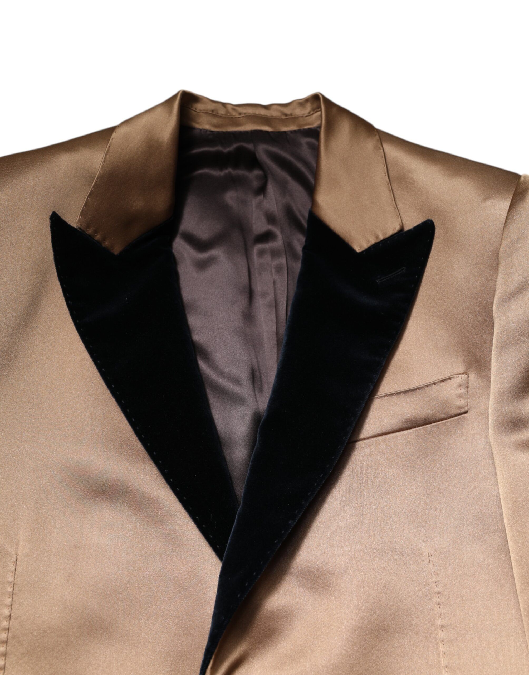 Silk Single Breasted Trench Coat Men's Jacket - Dolce & Gabbana - Modalova