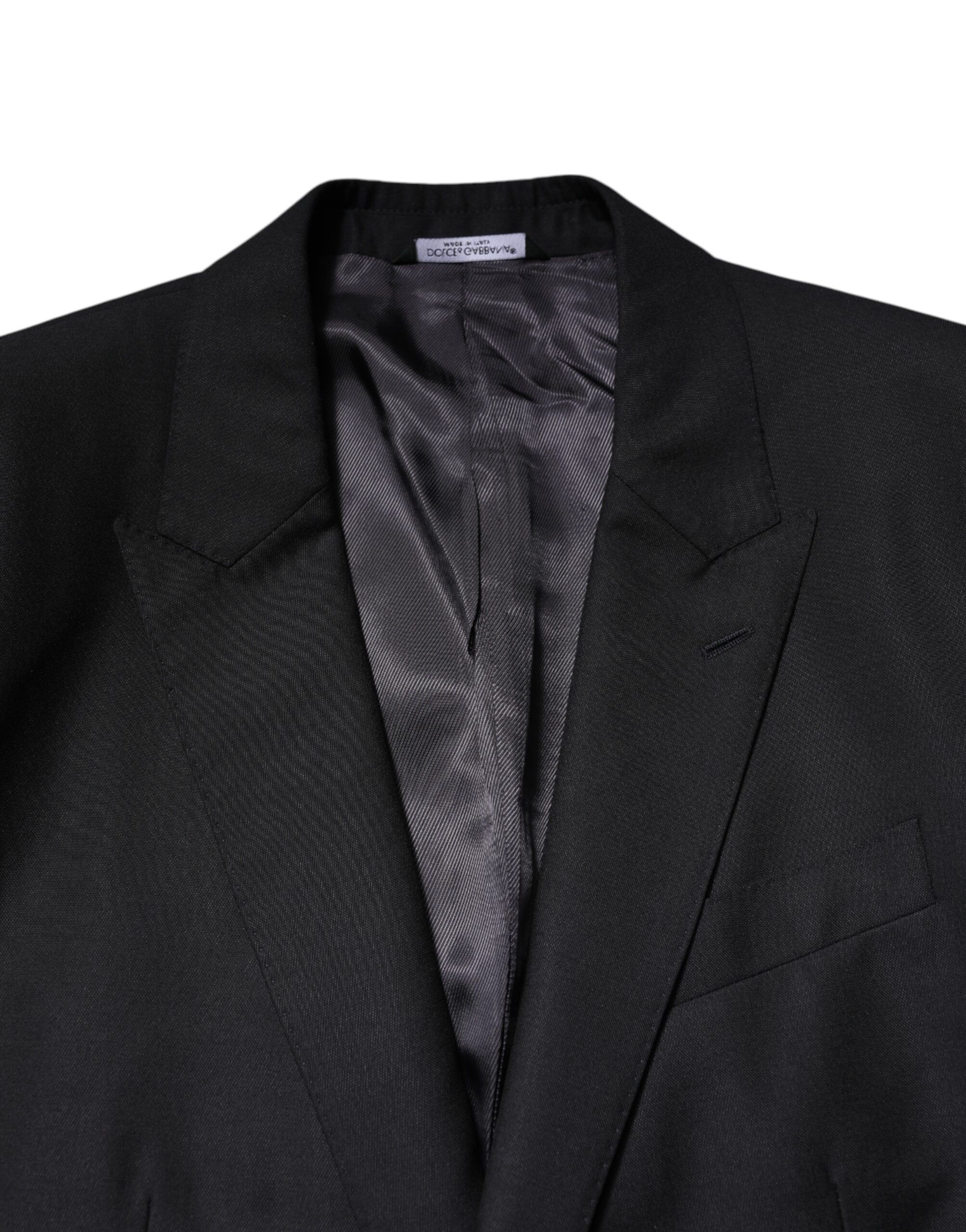Dark Blue MARTINI Wool Blazer Coat Men's Jacket - Dolce & Gabbana - Modalova