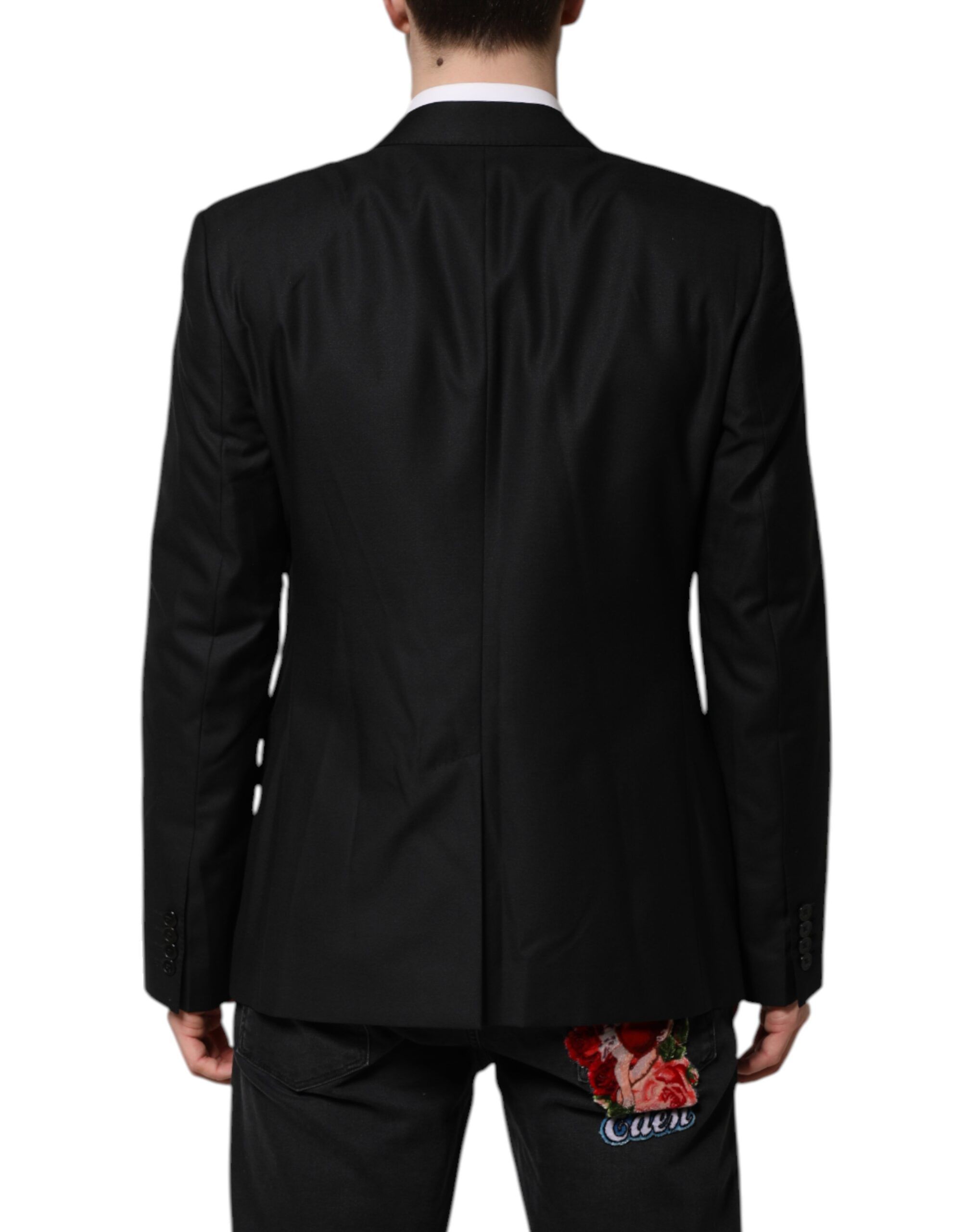 Single Breasted Suit 2 Piece Men's Jacket - Dolce & Gabbana - Modalova