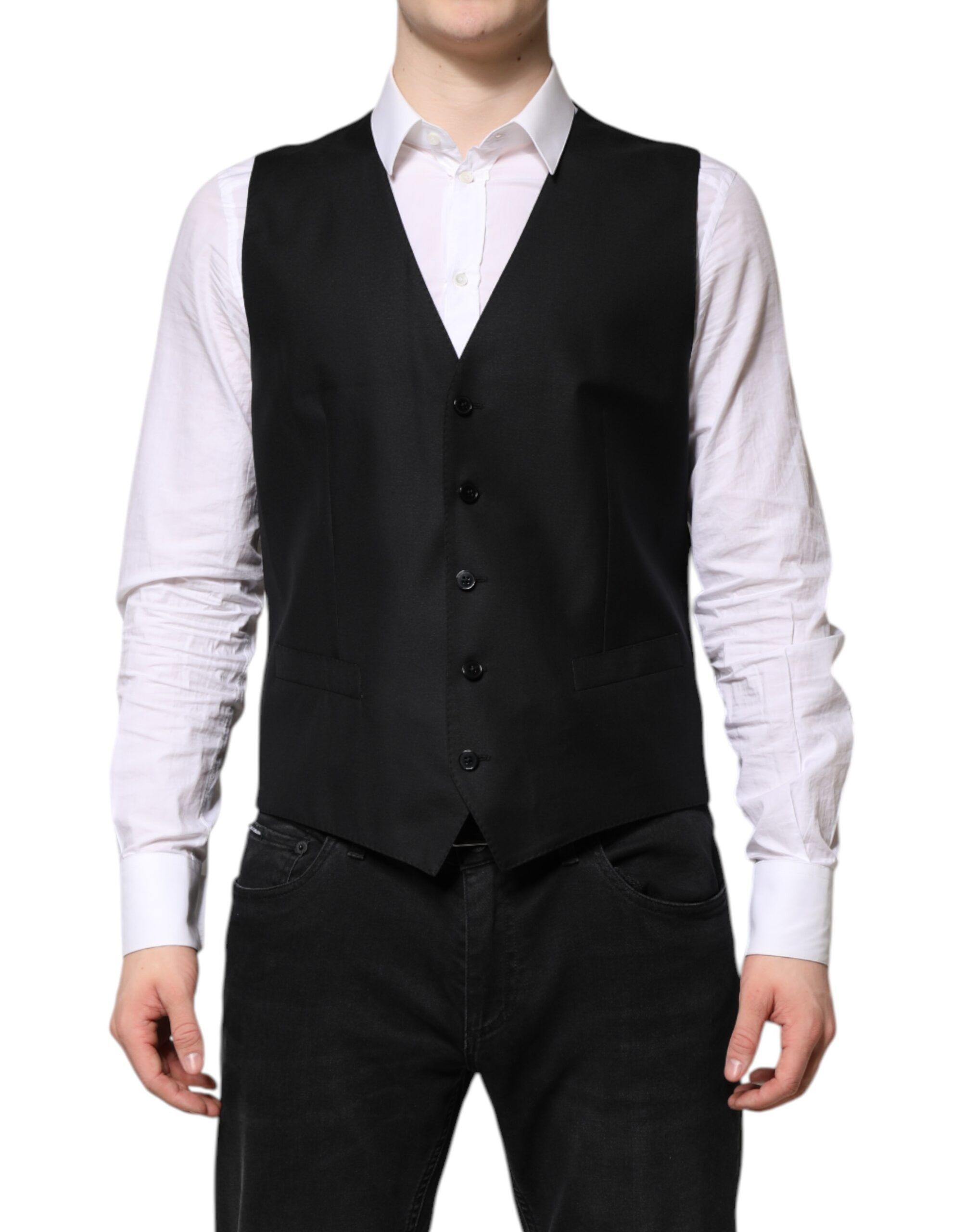 Single Breasted Suit 2 Piece Men's Jacket - Dolce & Gabbana - Modalova
