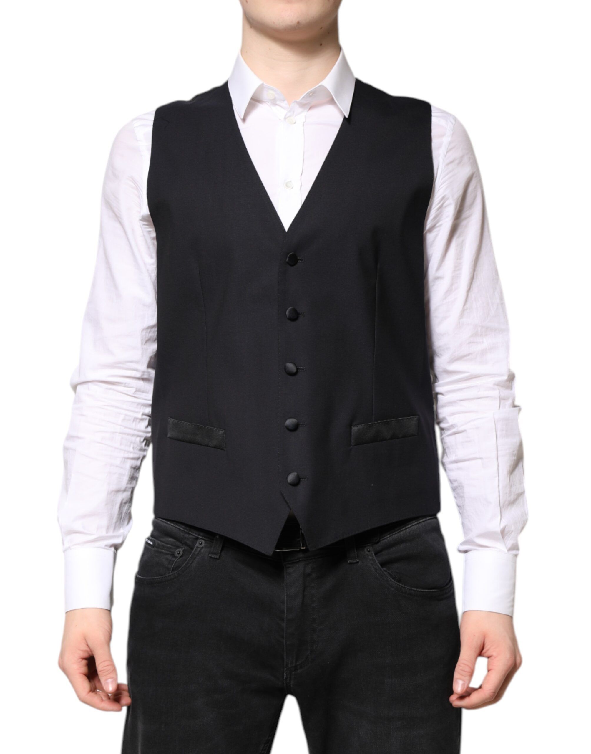 Dark MARTINI Wool Suit 2 Piece Men's Jacket - Dolce & Gabbana - Modalova