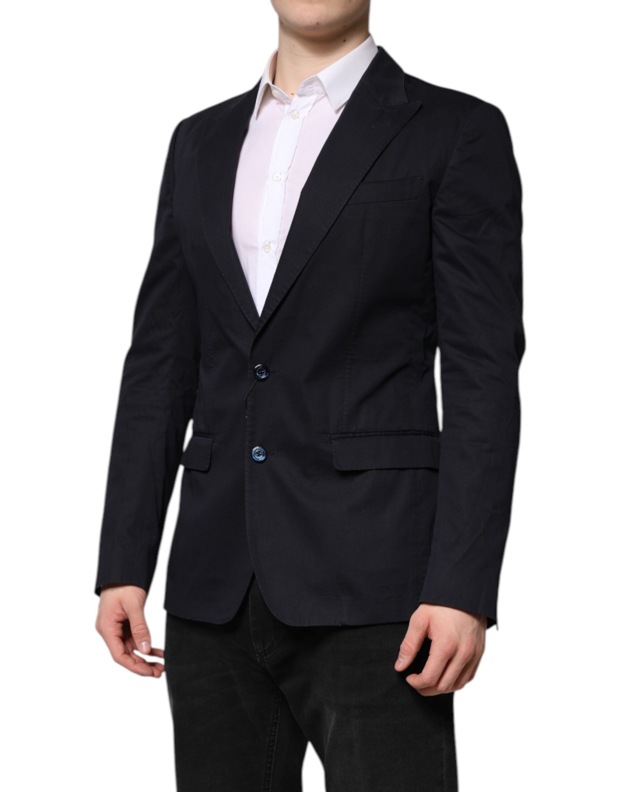 Dark TAORMINA Cotton Blazer Suit Men's Jacket - Dolce & Gabbana - Modalova
