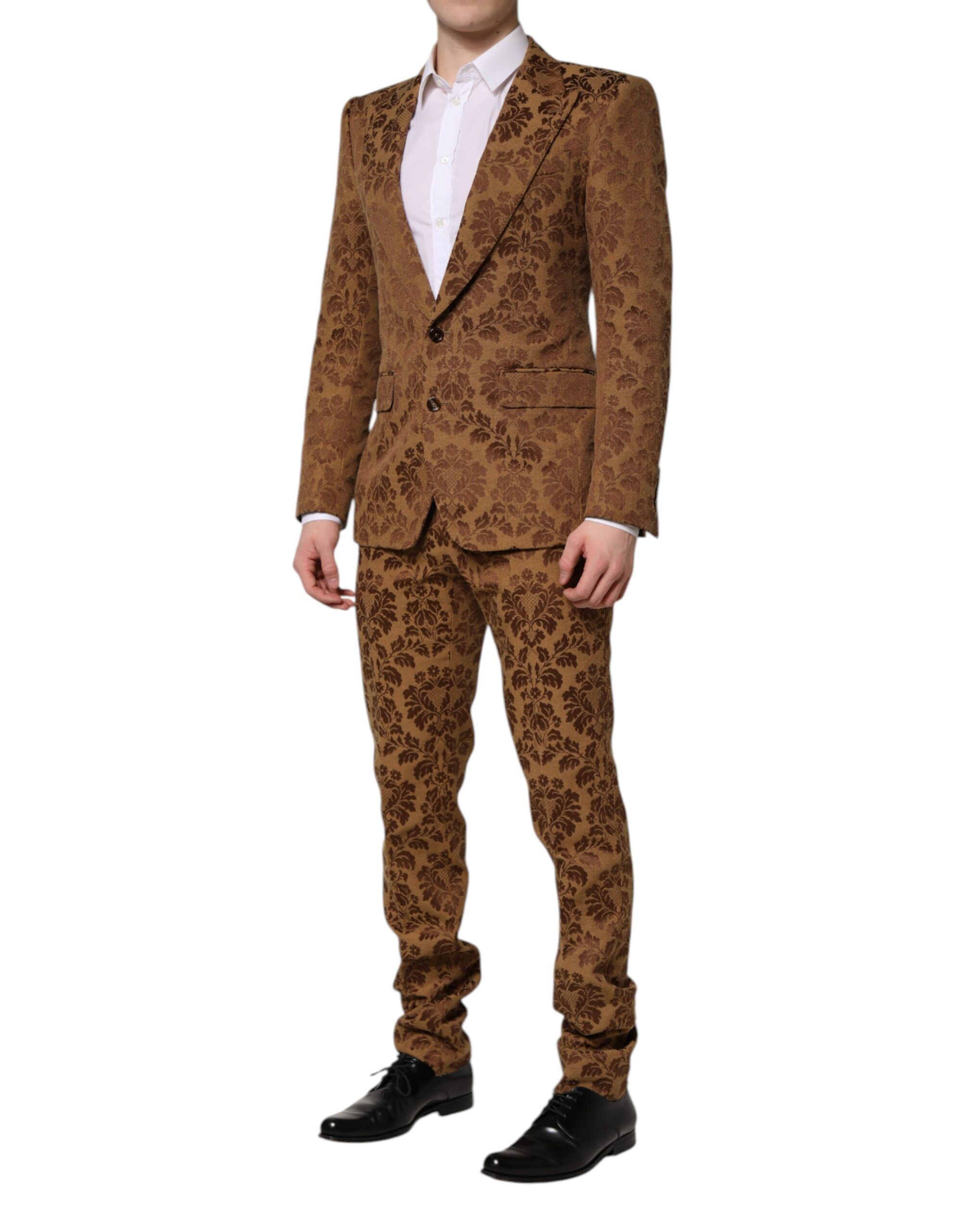 Floral Jacquard SICILIA 2 Piece Men's Suit - Dolce & Gabbana - Modalova