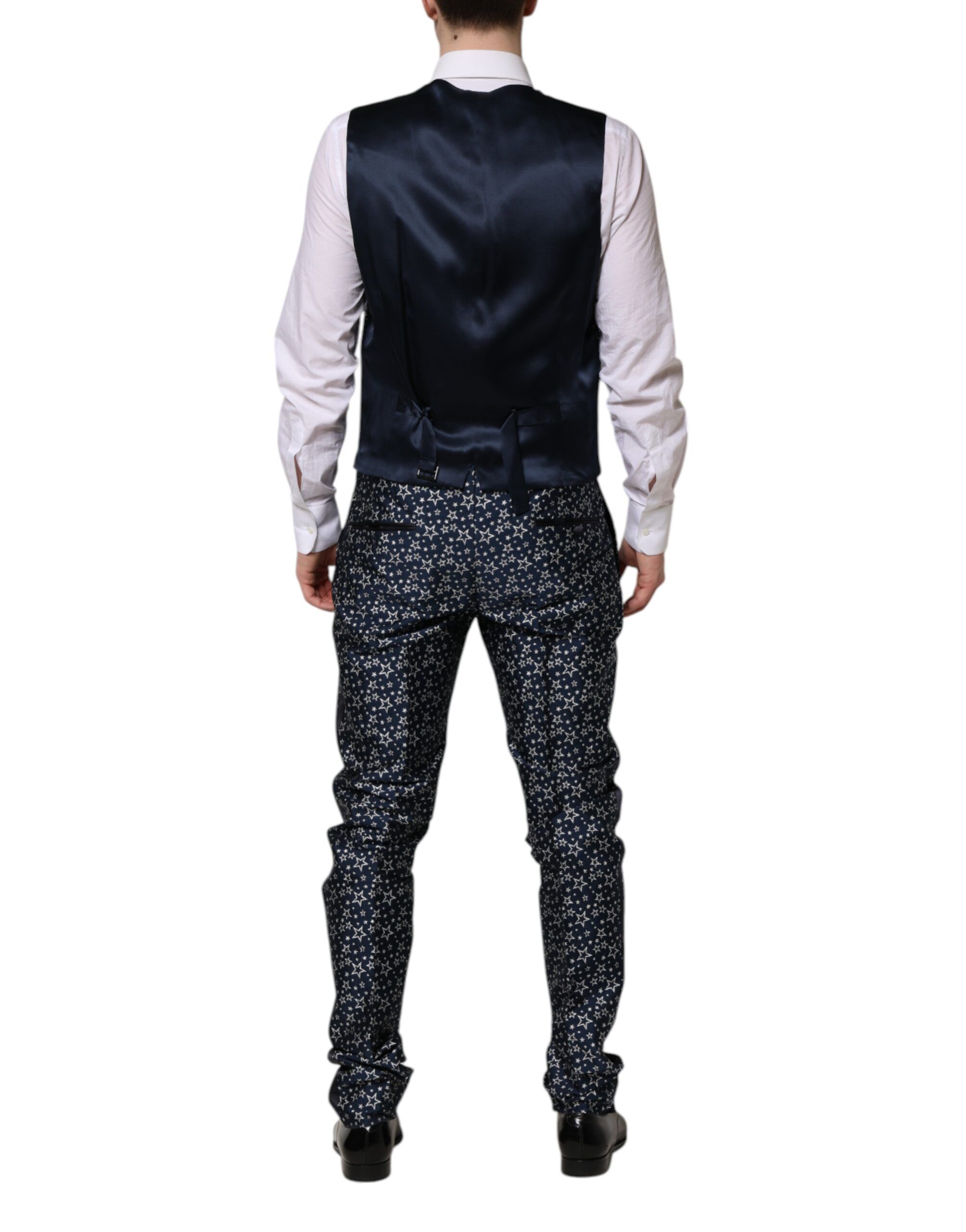MARTINI Star Jacquard 3 Piece Men's Suit - Dolce & Gabbana - Modalova