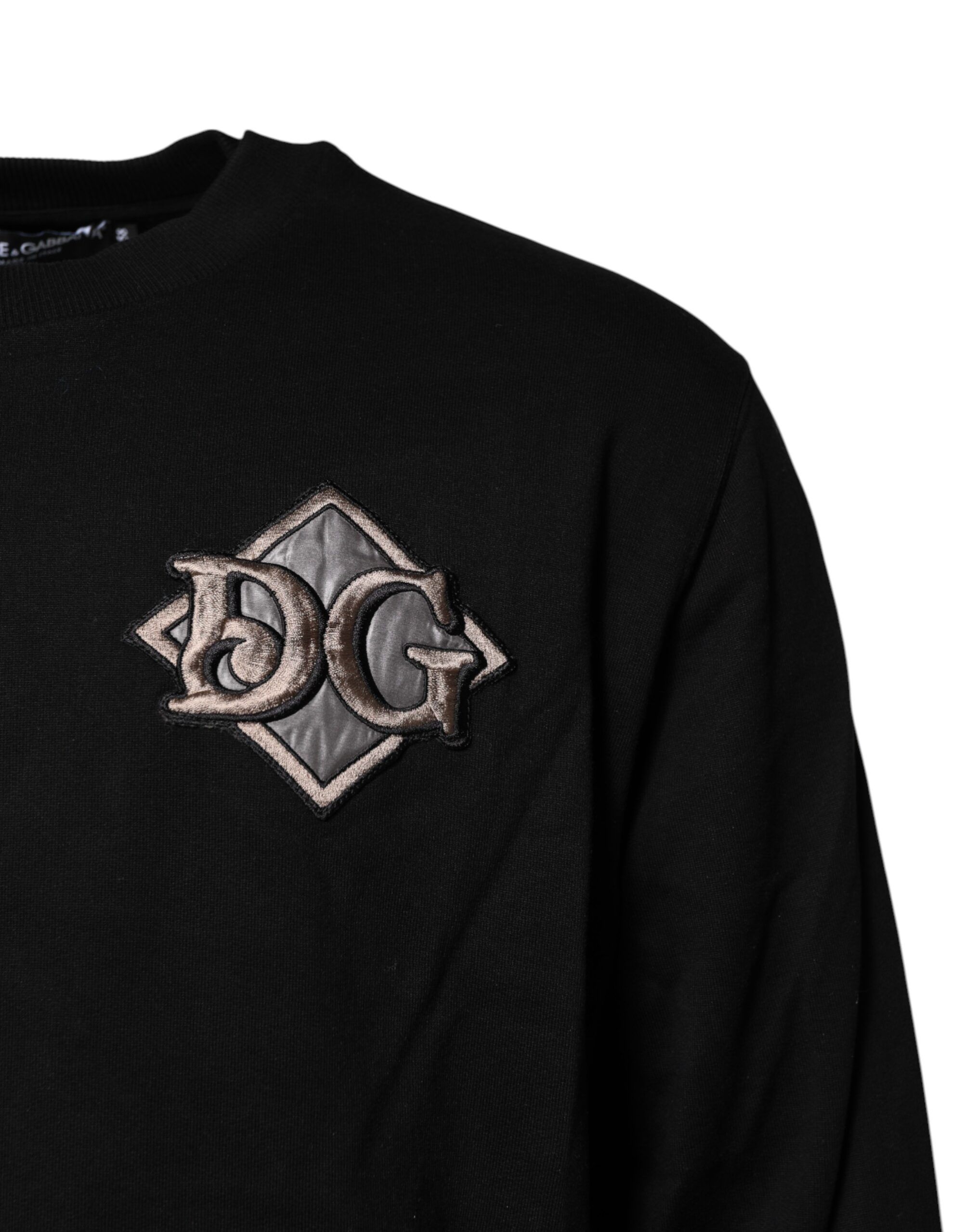 Logo Embroidery Sweatshirt Men's Sweater - Dolce & Gabbana - Modalova