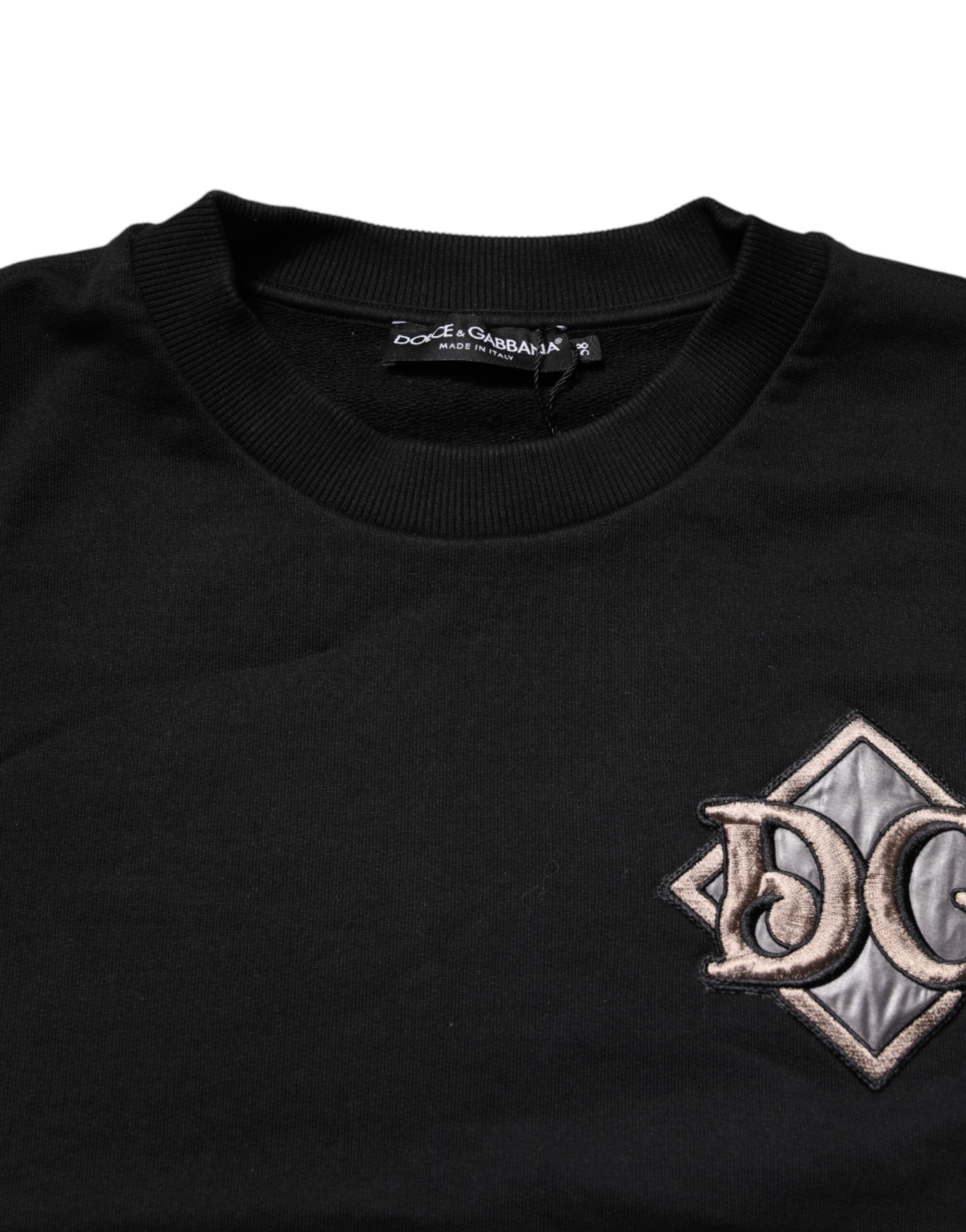 Logo Embroidery Sweatshirt Men's Sweater - Dolce & Gabbana - Modalova