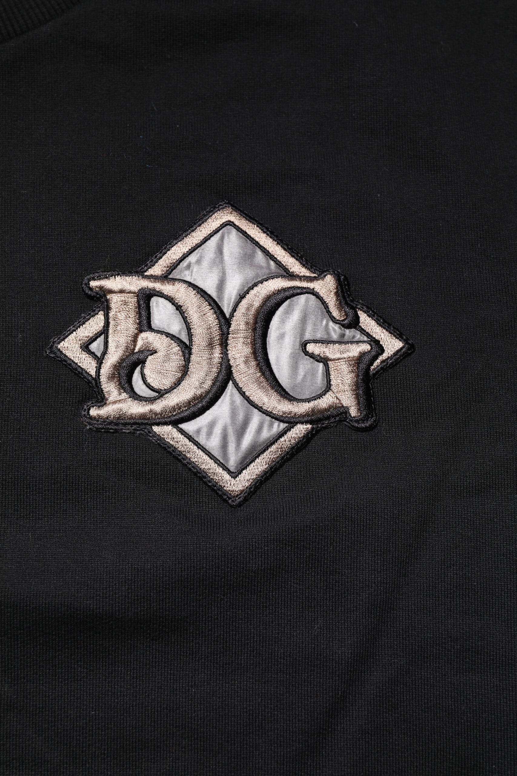 Logo Embroidery Sweatshirt Men's Sweater - Dolce & Gabbana - Modalova