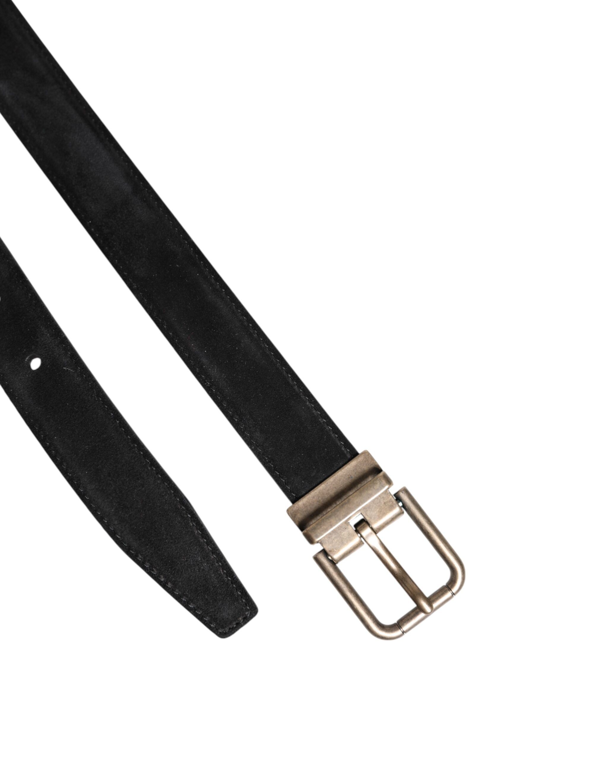 Calf Leather Classic Metal Buckle Men's Belt - Dolce & Gabbana - Modalova