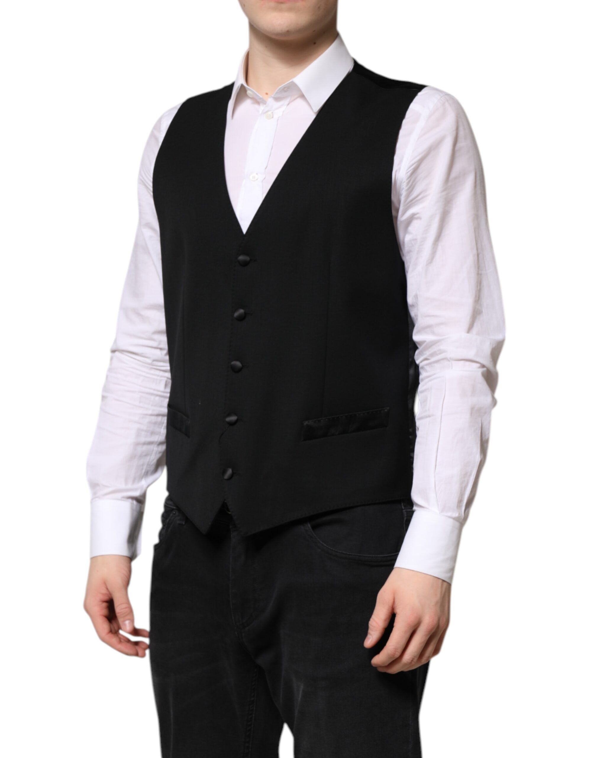 Wool Dress Formal Men Waistcoat Men's Vest - Dolce & Gabbana - Modalova