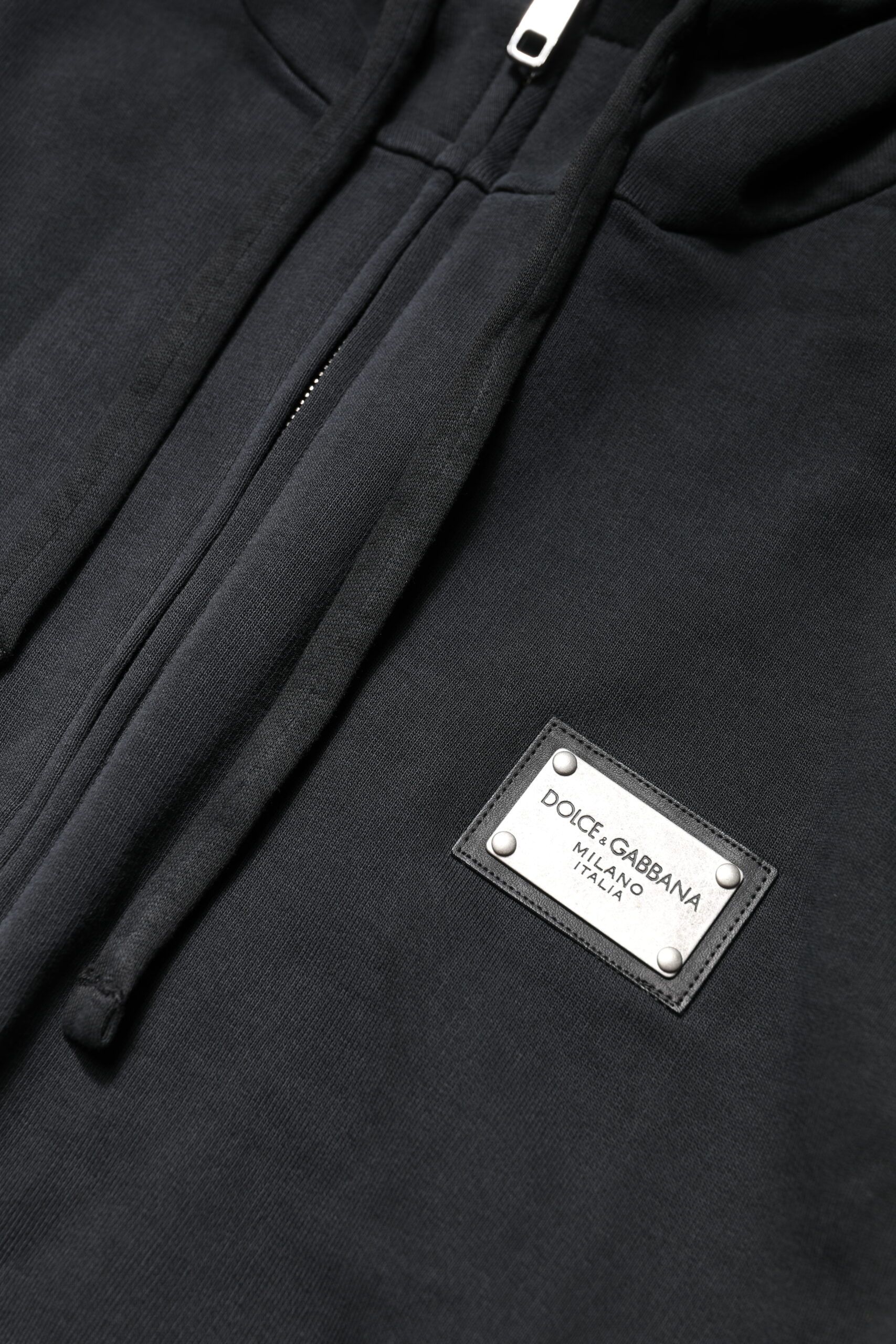 Logo Full Zip Hooded Men Sweatshirt Men's Sweater (Pre-Owned) - Dolce & Gabbana - Modalova