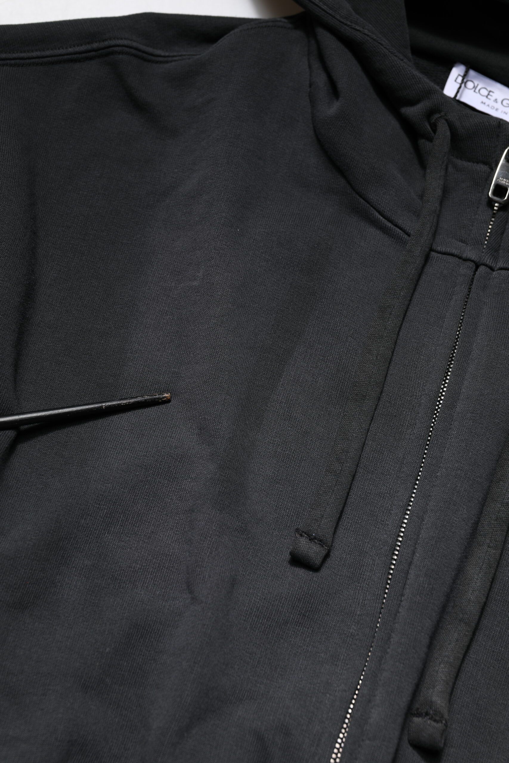 Logo Full Zip Hooded Men Sweatshirt Men's Sweater (Pre-Owned) - Dolce & Gabbana - Modalova
