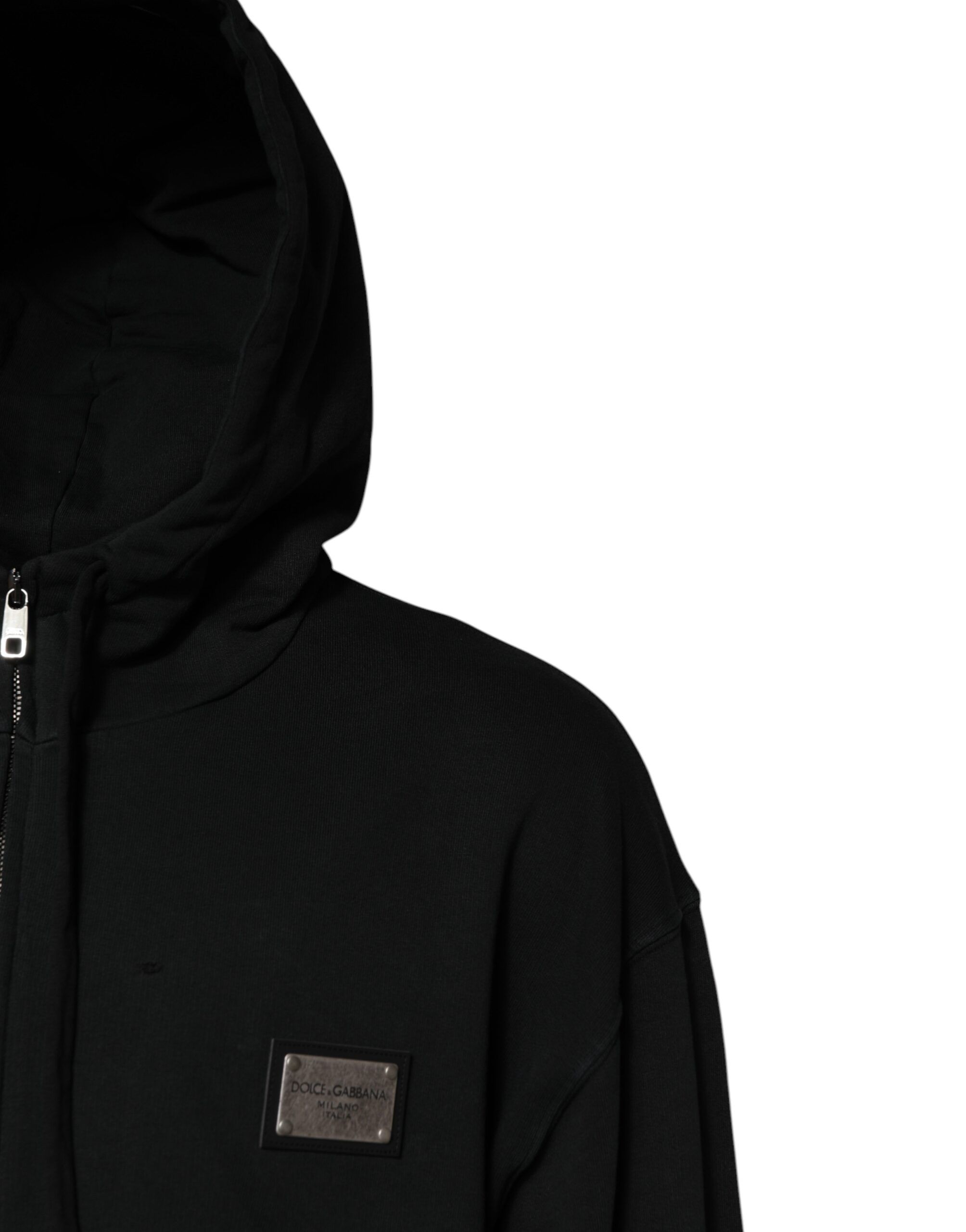 Logo Full Zip Hooded Men Sweatshirt Men's Sweater (Pre-Owned) - Dolce & Gabbana - Modalova