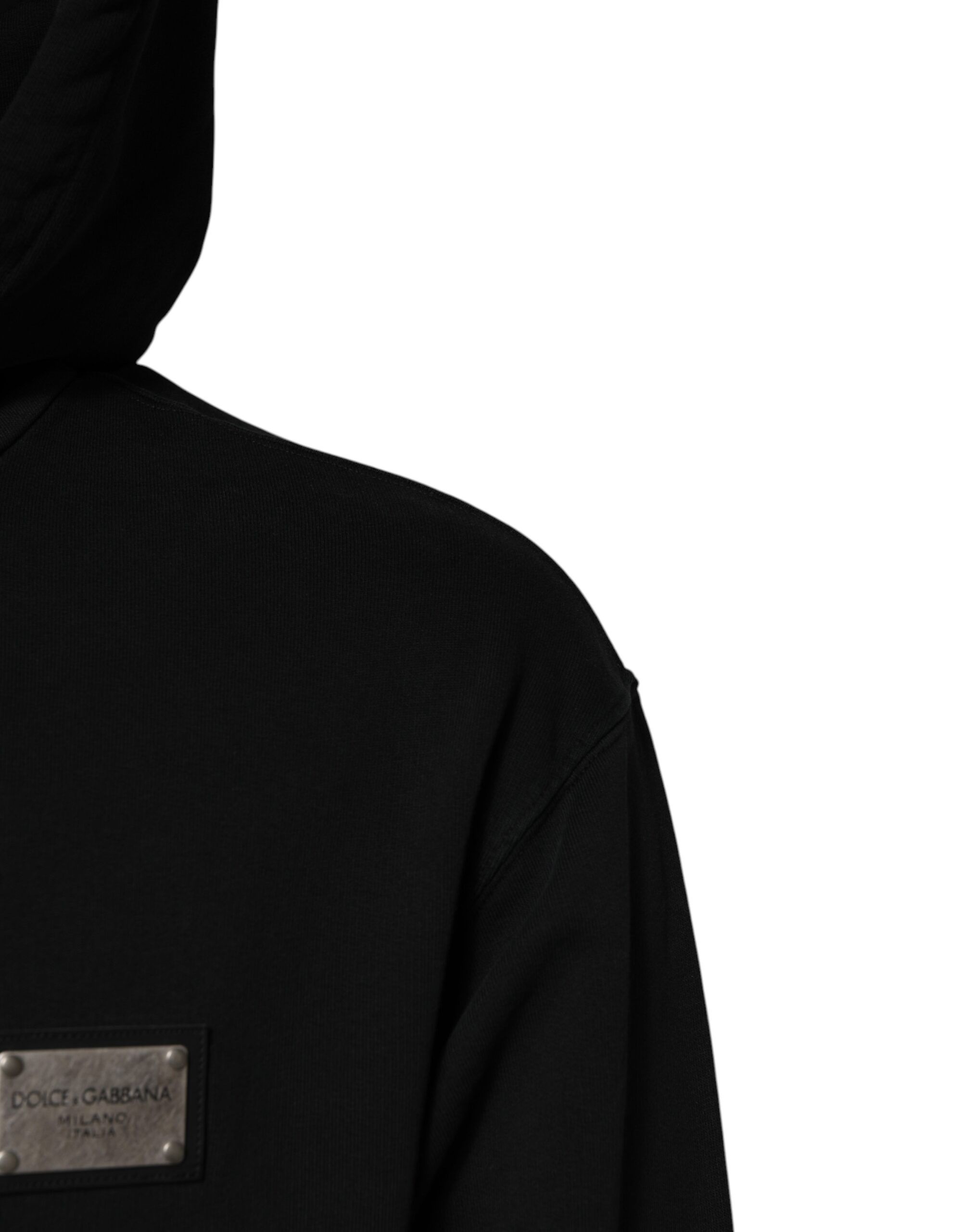 Logo Full Zip Hooded Men Sweatshirt Men's Sweater - Dolce & Gabbana - Modalova
