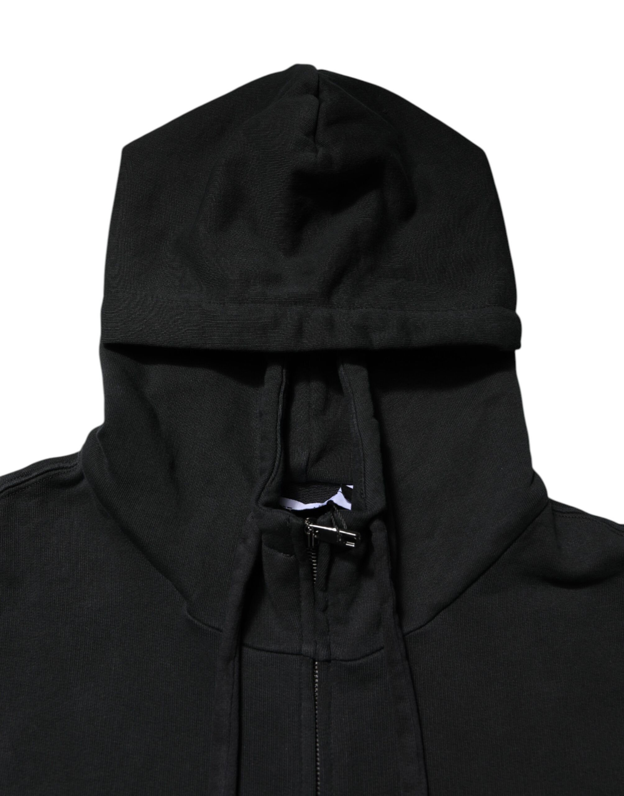 Logo Full Zip Hooded Men Sweatshirt Men's Sweater - Dolce & Gabbana - Modalova