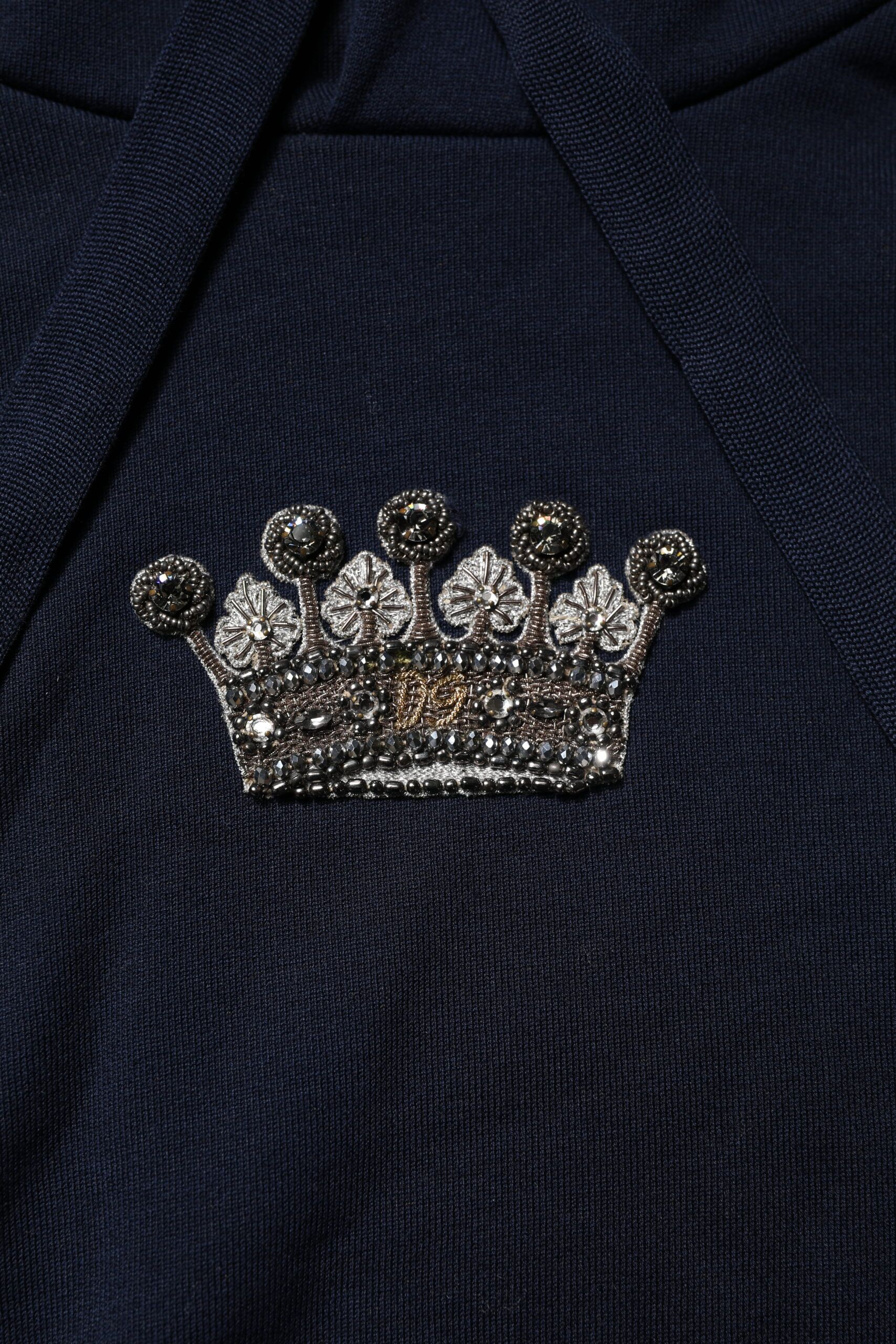 Crown Cotton Hooded Sweatshirt Men's Sweater - Dolce & Gabbana - Modalova