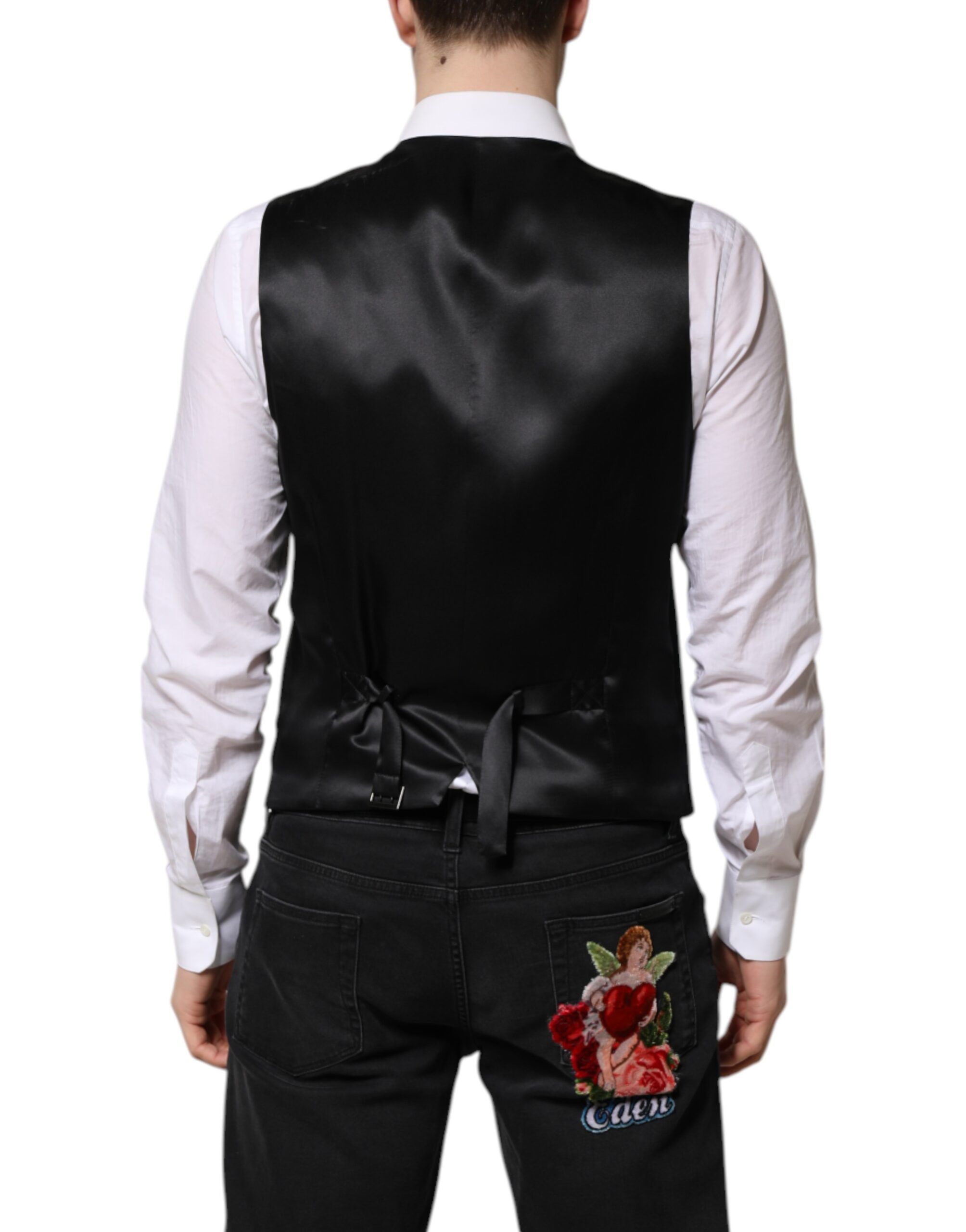Wool Dress Formal Men Waistcoat Men's Vest - Dolce & Gabbana - Modalova