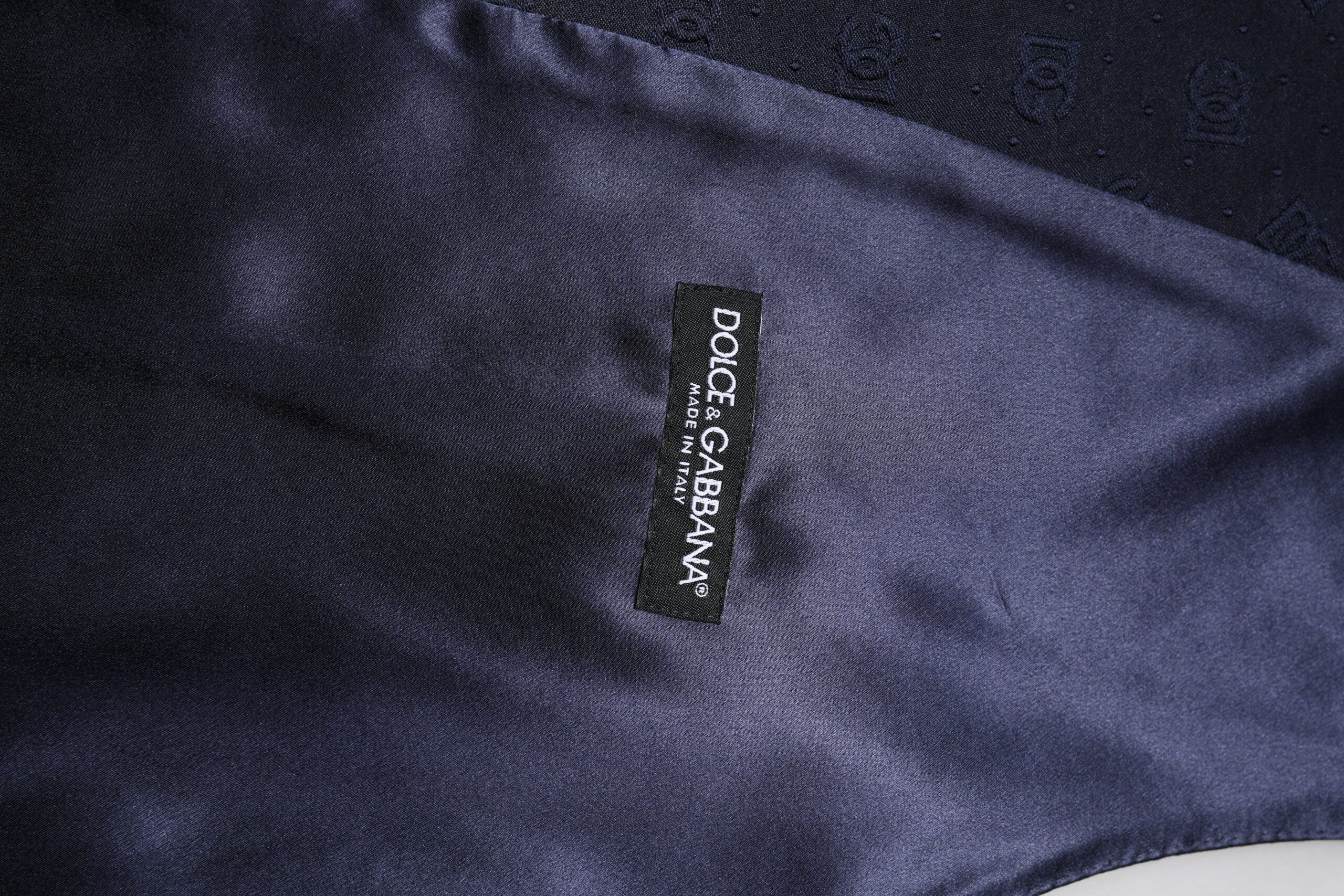 Dark Logo Wool Formal Men Waistcoat Men's Vest - Dolce & Gabbana - Modalova