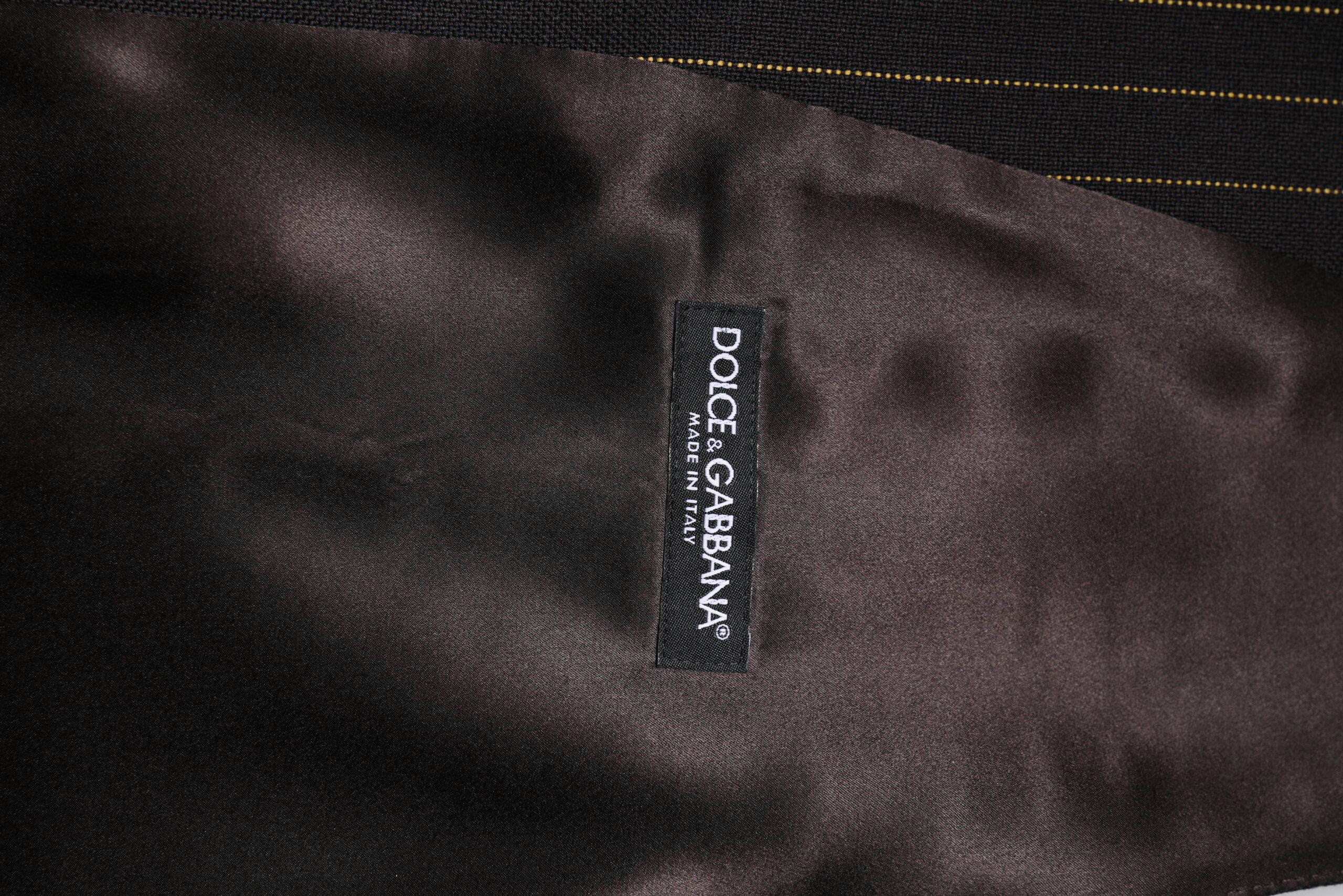 Stripes Wool Formal Men Waistcoat Men's Vest - Dolce & Gabbana - Modalova