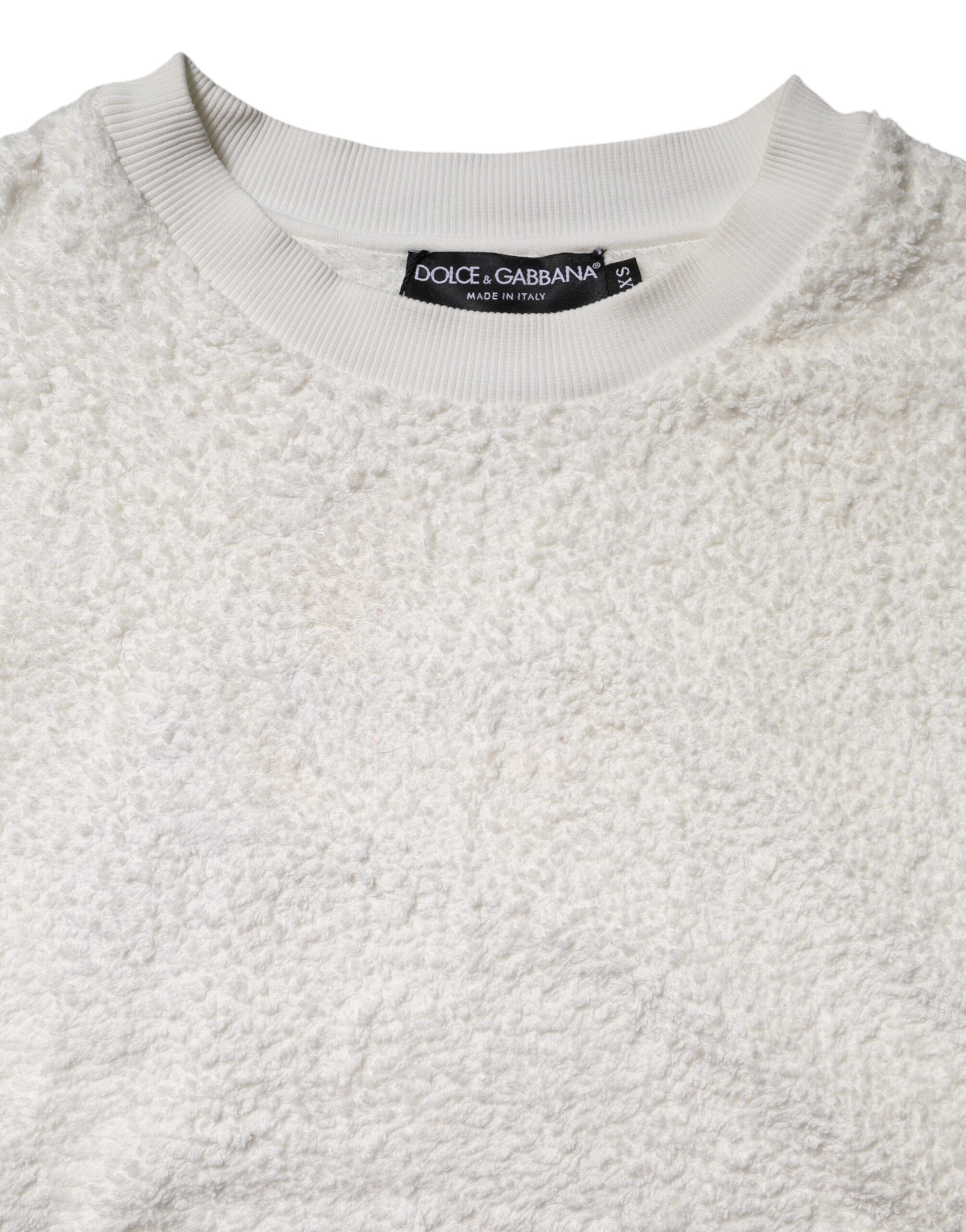 Cotton Fleece Crew Neck Men's Sweater (Pre-Owned) - Dolce & Gabbana - Modalova