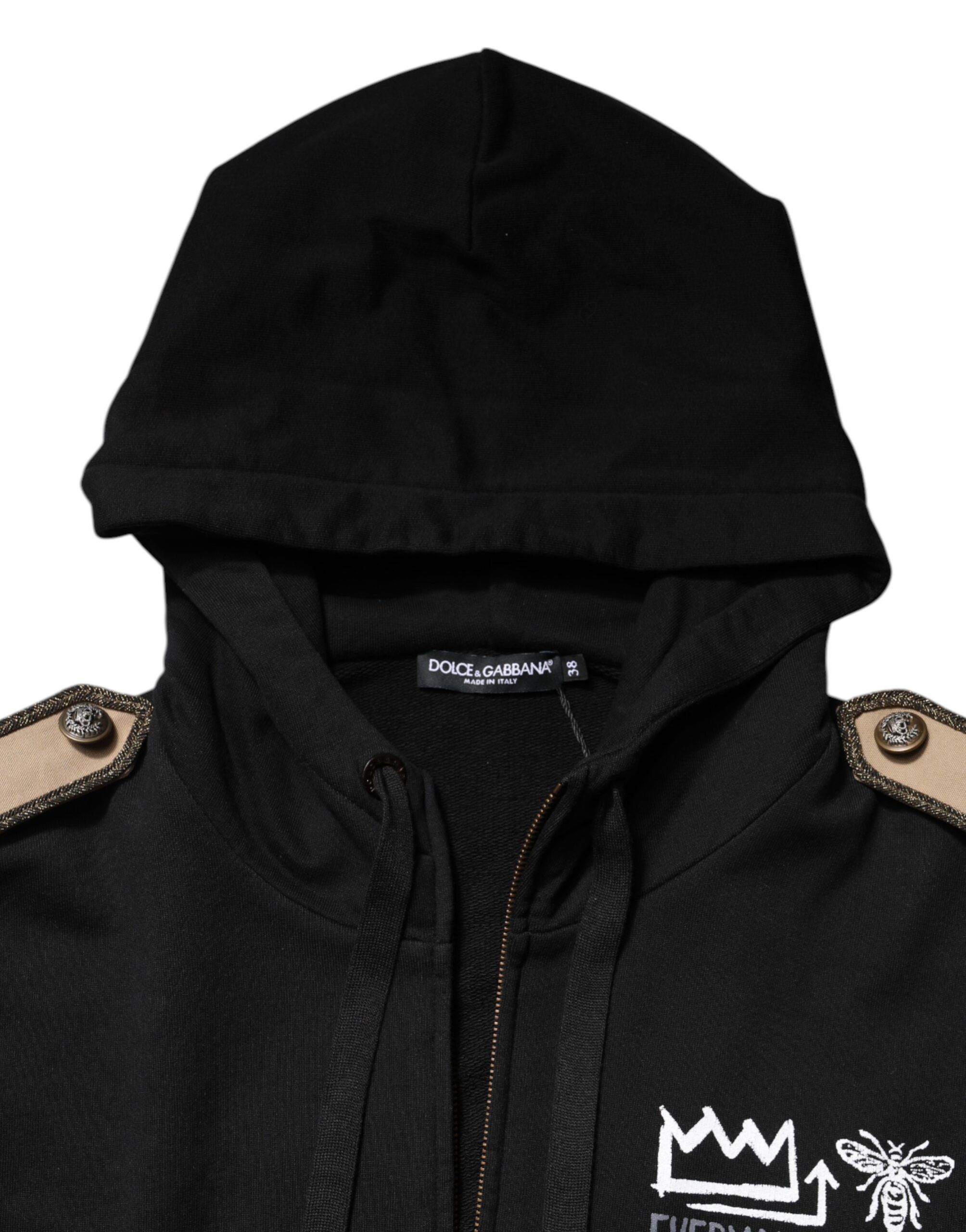Logo Hooded Full Zip Sweatshirt Women's Jacket - Dolce & Gabbana - Modalova