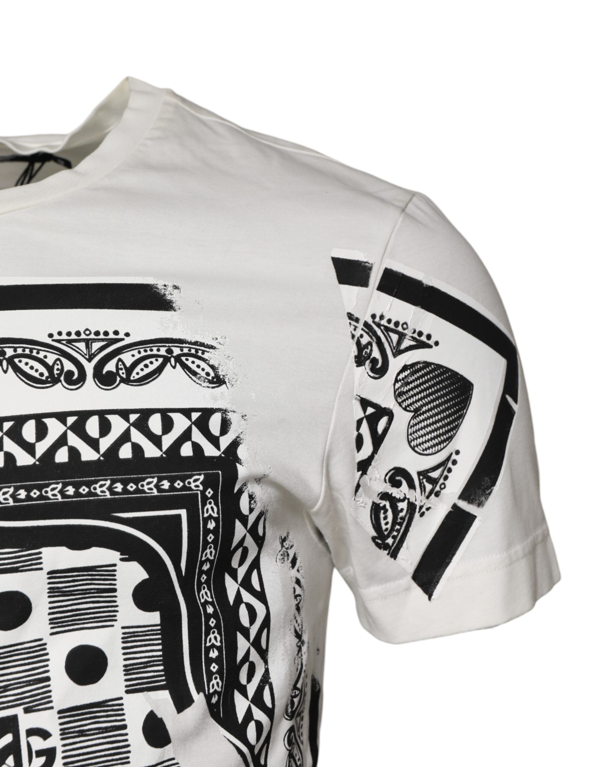 Cotton Logo Bandana Print Men's T-shirt (Pre-Owned) - Dolce & Gabbana - Modalova