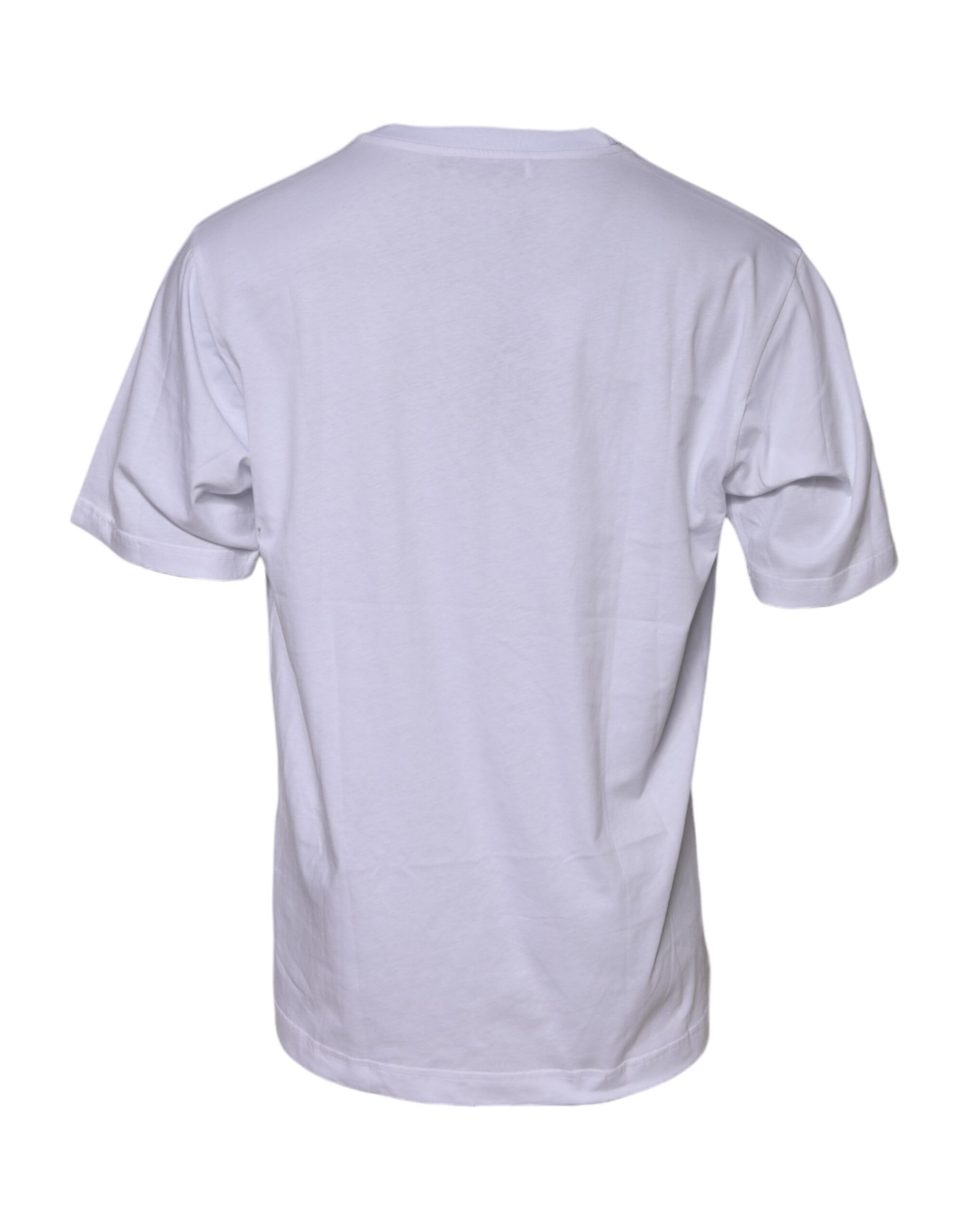 Cotton Logo Print Crew Neck Men's T-shirt (Pre-Owned) - Dolce & Gabbana - Modalova